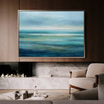 Abstract 1697 Canvas Art 60 x 40 cm / Stretched on hidden frame