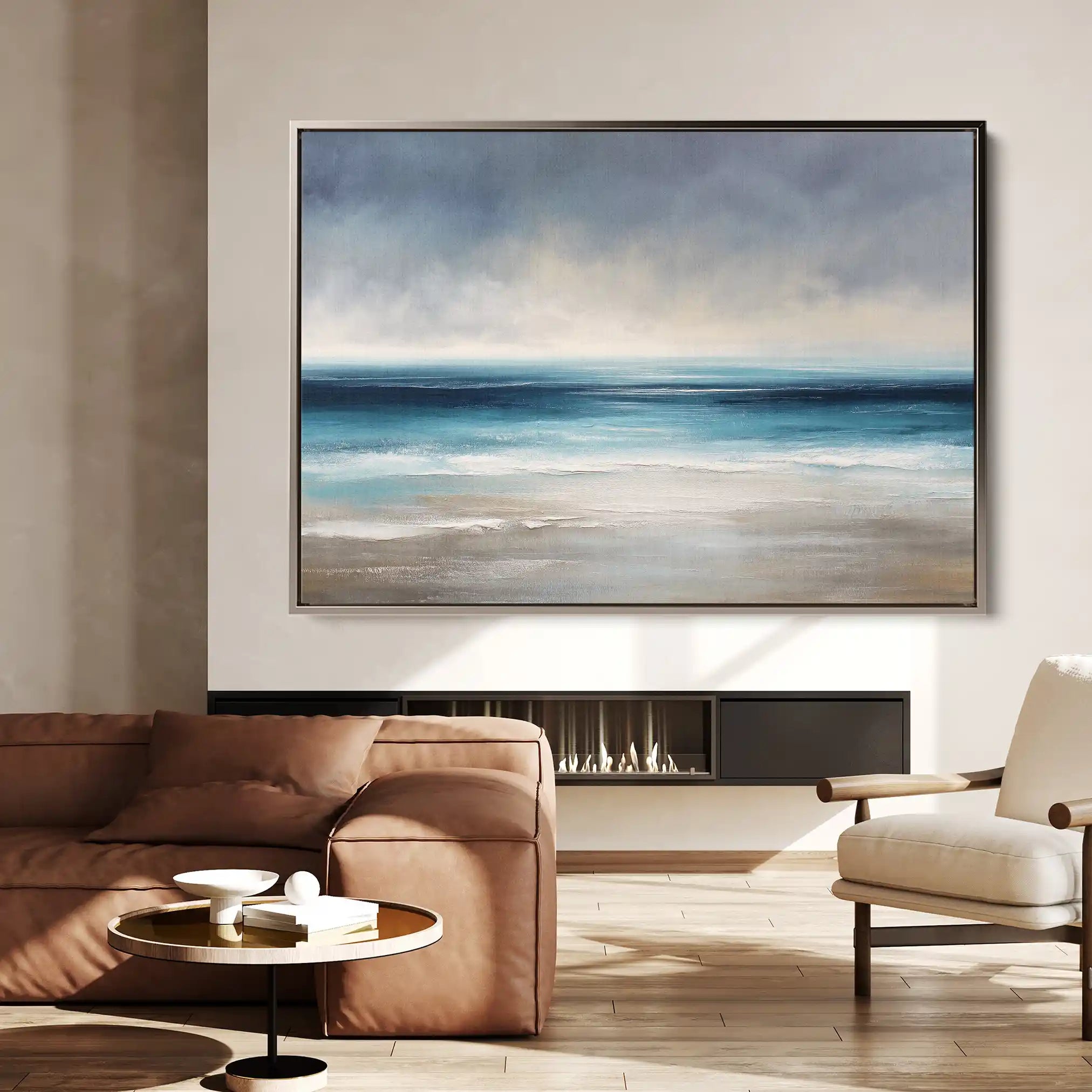 Abstract 1698 Canvas Art 60 x 40 cm / Stretched on hidden frame
