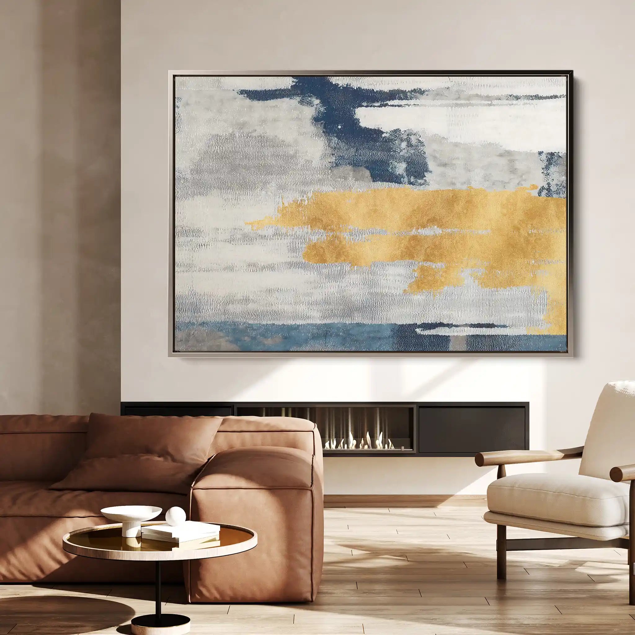 Abstract 170 Canvas Art 60 x 40 cm / Stretched on hidden frame