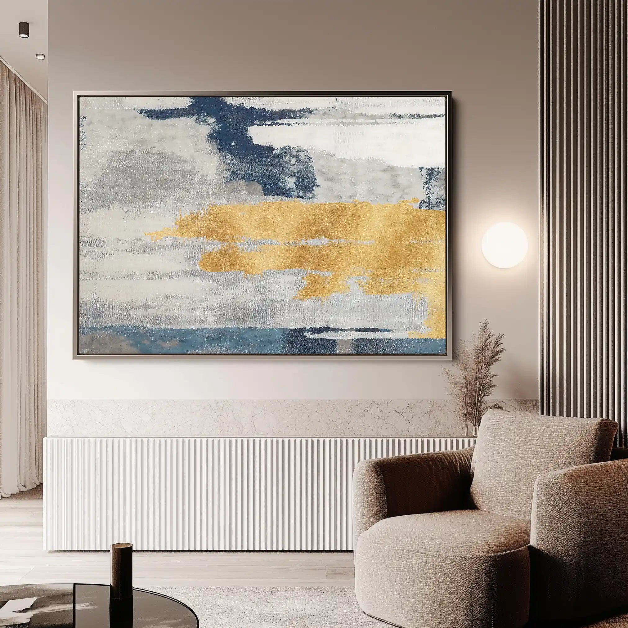 Abstract 170 Canvas Art 60 x 40 cm / Stretched on hidden frame