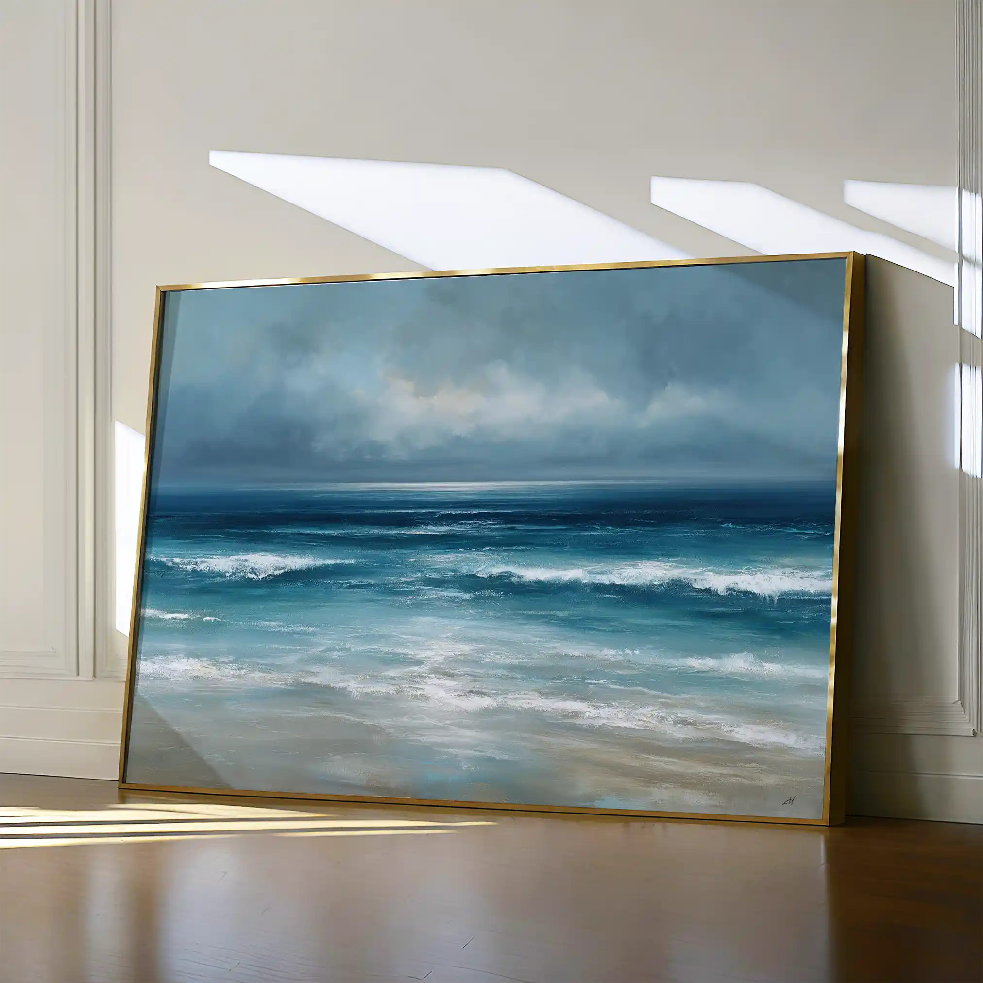 Abstract 1700 Canvas Art 60 x 40 cm / Stretched on hidden frame