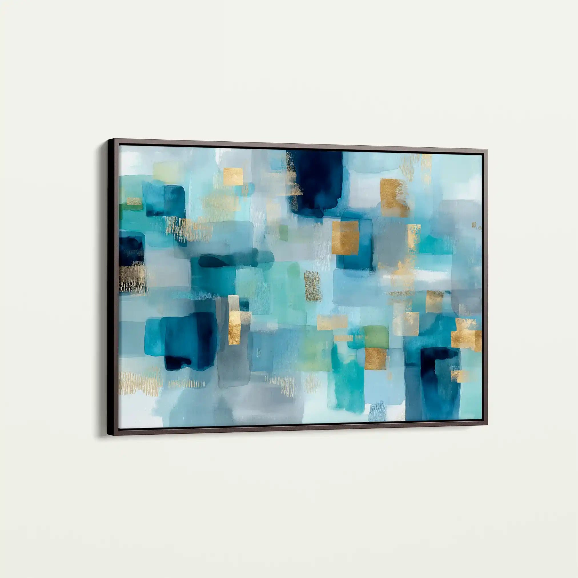 Abstract 1703 Canvas Art 60 x 40 cm / Stretched on hidden frame