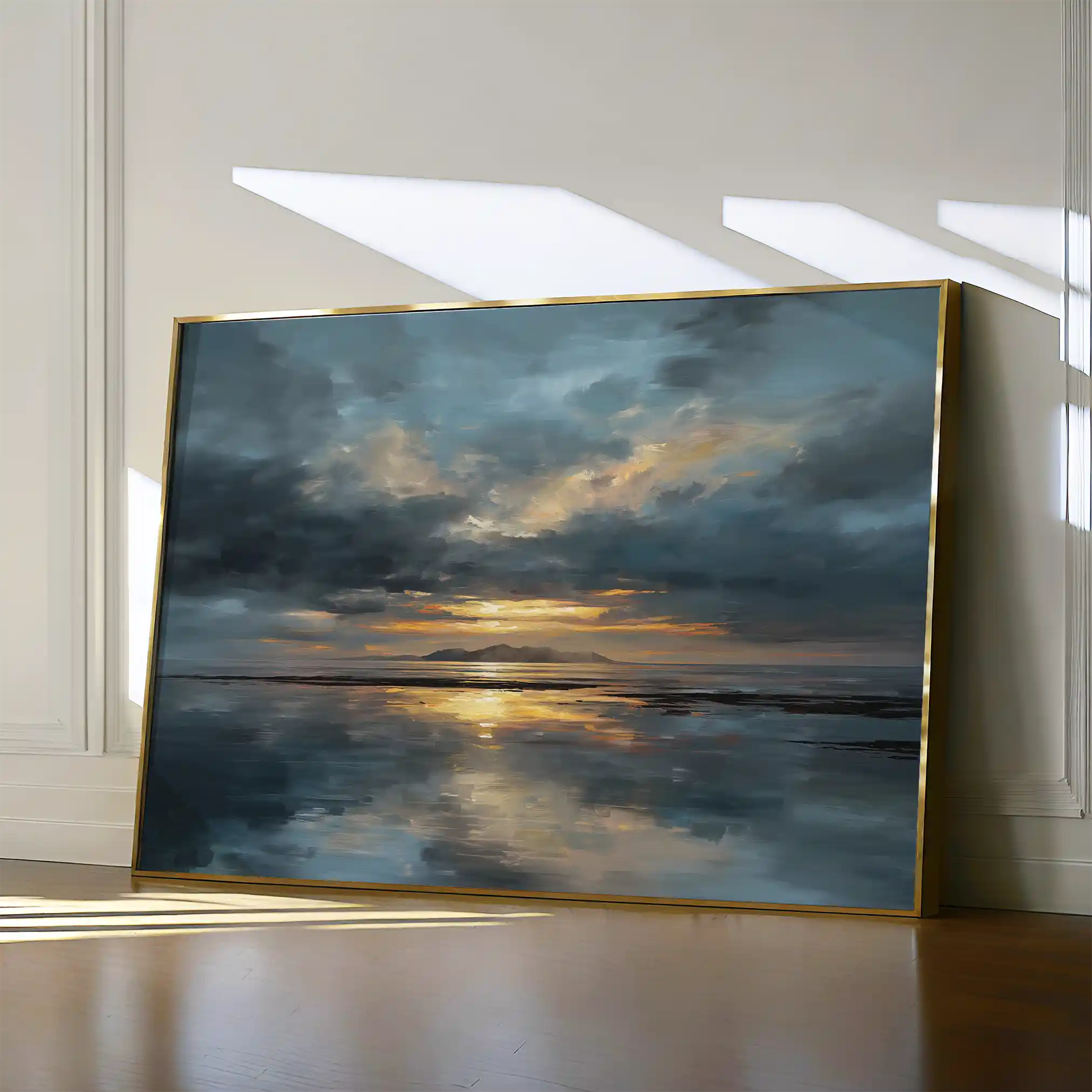 Abstract 1704 Canvas Art 60 x 40 cm / Stretched on hidden frame