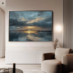 Abstract 1704 Canvas Art 60 x 40 cm / Stretched on hidden frame