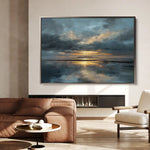 Abstract 1704 Canvas Art 60 x 40 cm / Stretched on hidden frame