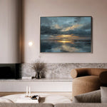 Abstract 1704 Canvas Art 60 x 40 cm / Stretched on hidden frame