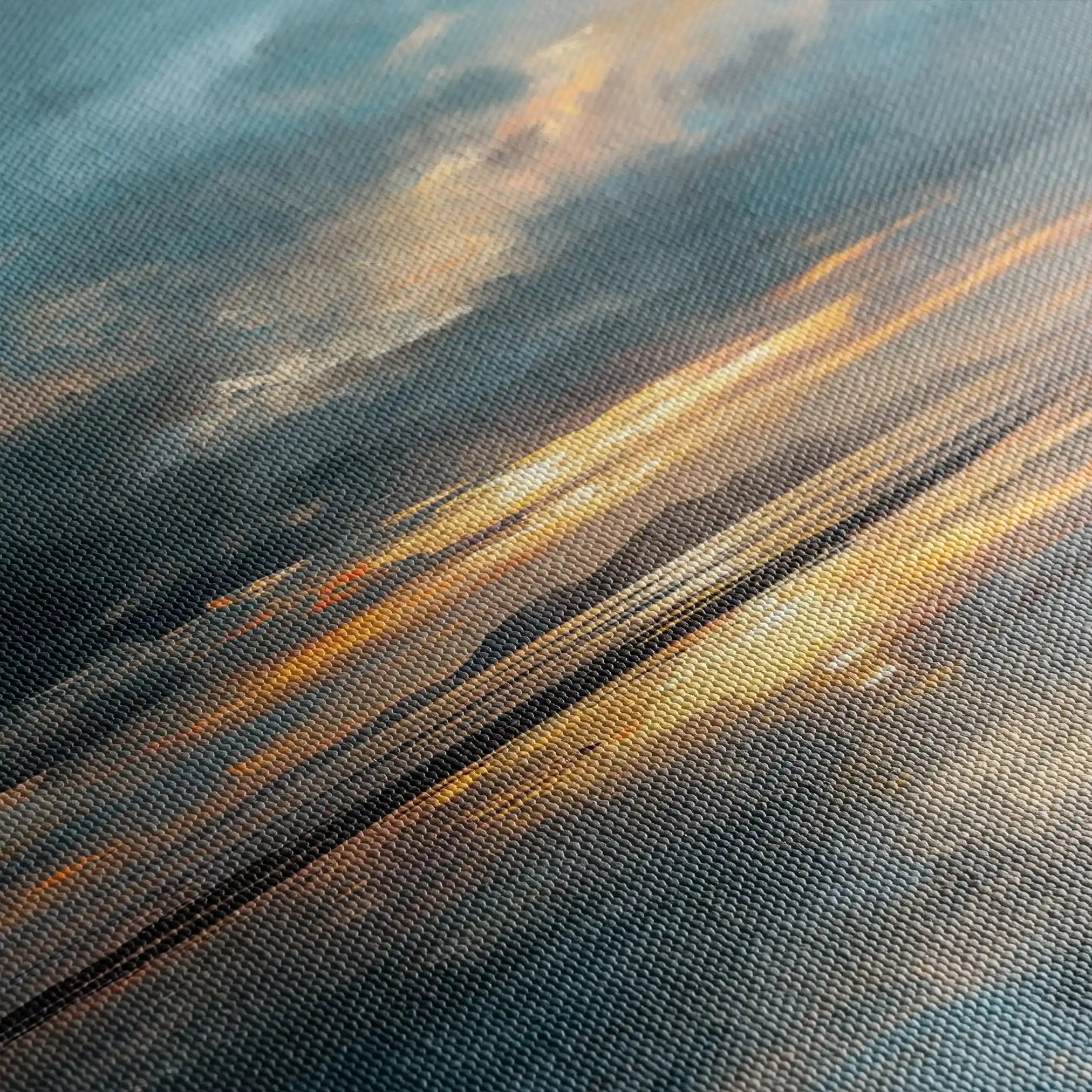 Abstract 1704 Canvas Art 60 x 40 cm / Stretched on hidden frame