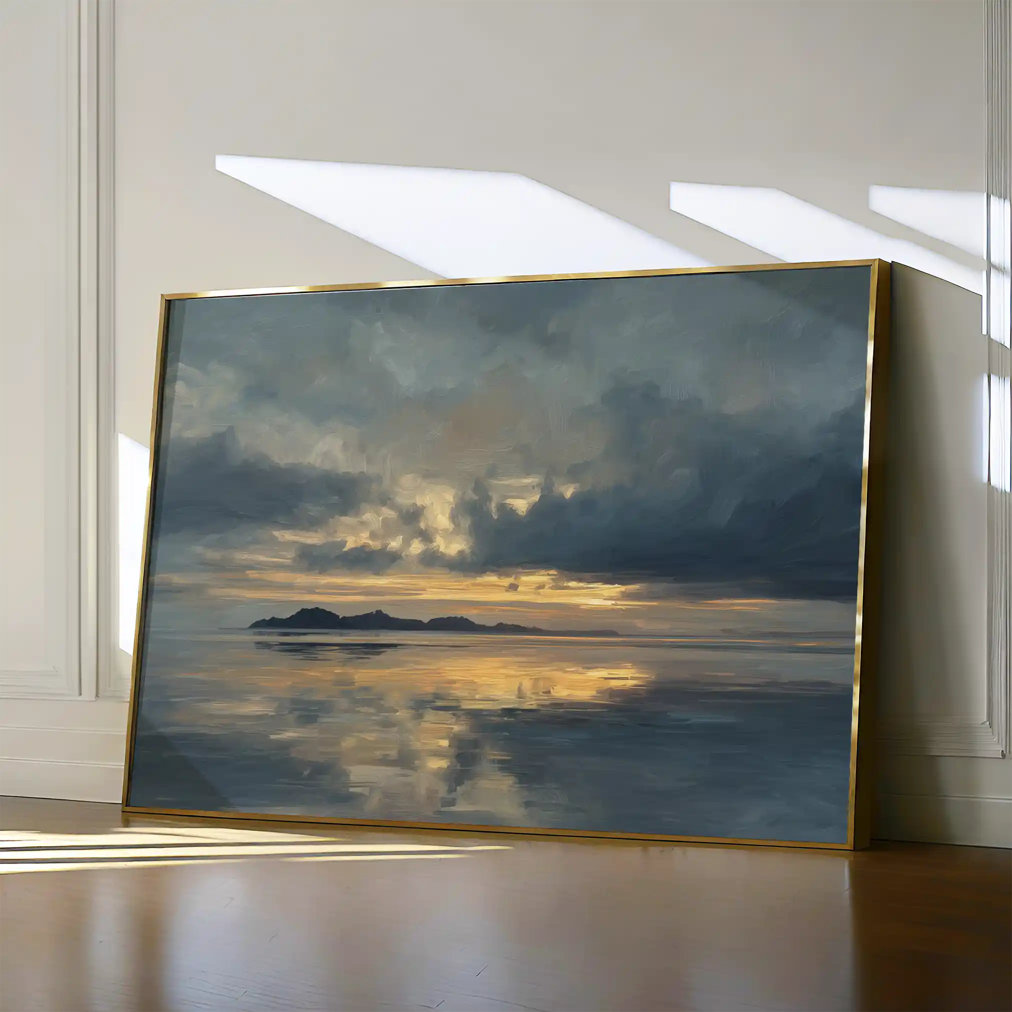 Abstract 1705 Canvas Art 60 x 40 cm / Stretched on hidden frame