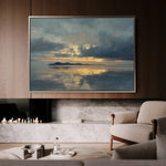 Abstract 1705 Canvas Art 60 x 40 cm / Stretched on hidden frame