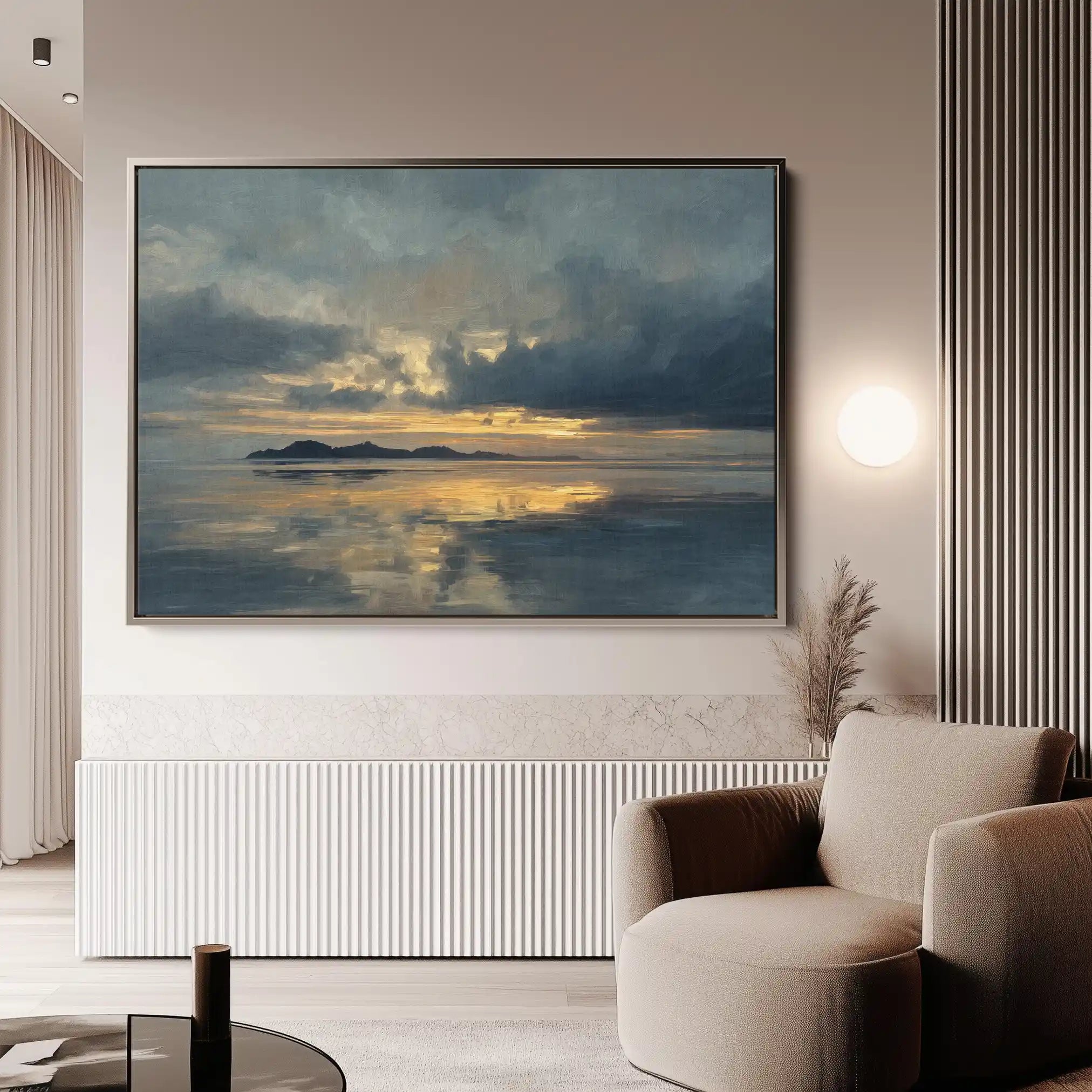 Abstract 1705 Canvas Art 60 x 40 cm / Stretched on hidden frame