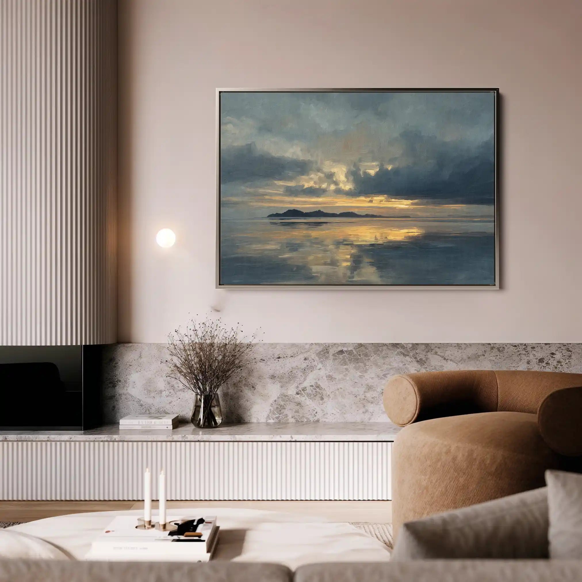 Abstract 1705 Canvas Art 60 x 40 cm / Stretched on hidden frame