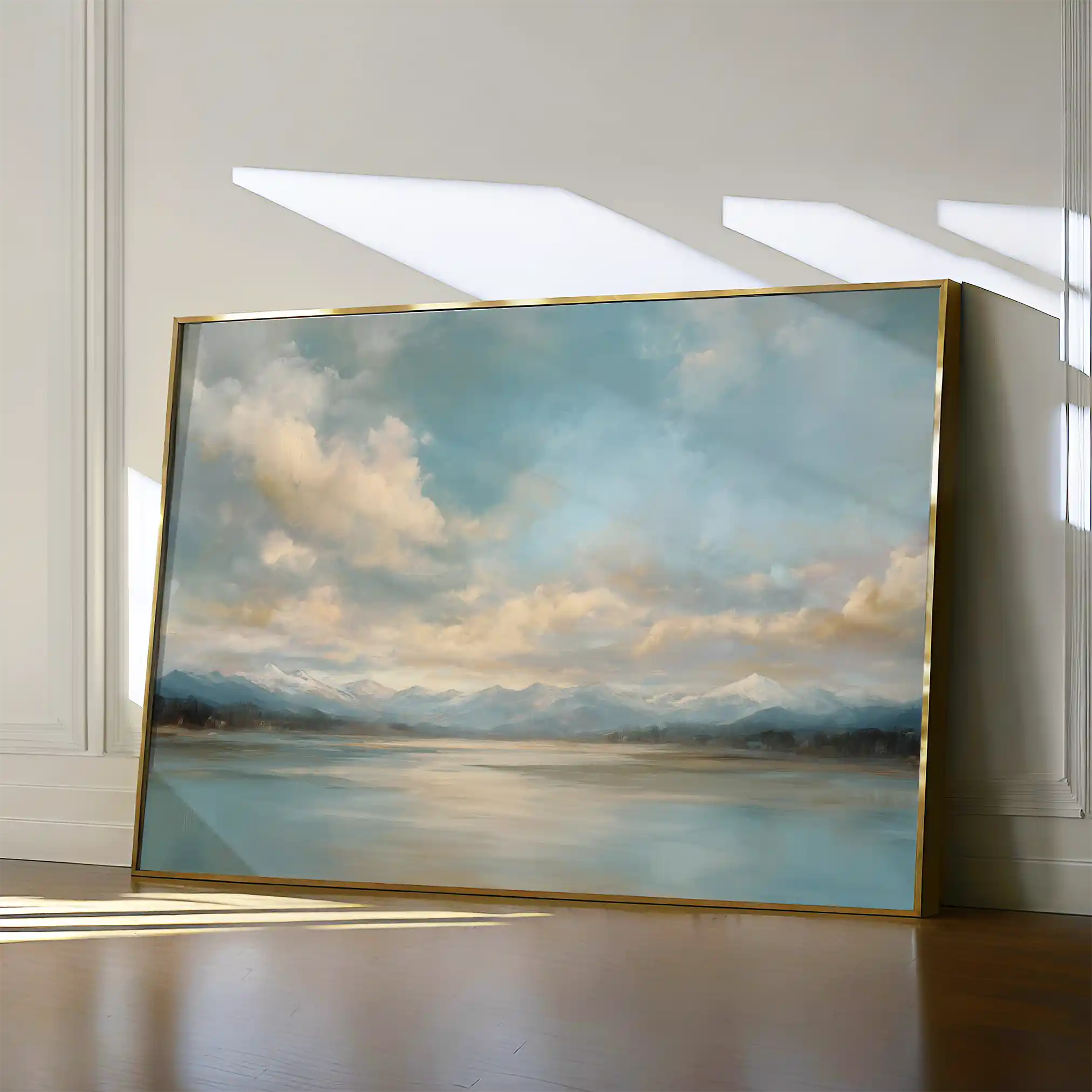 Abstract 1706 Canvas Art 60 x 40 cm / Stretched on hidden frame