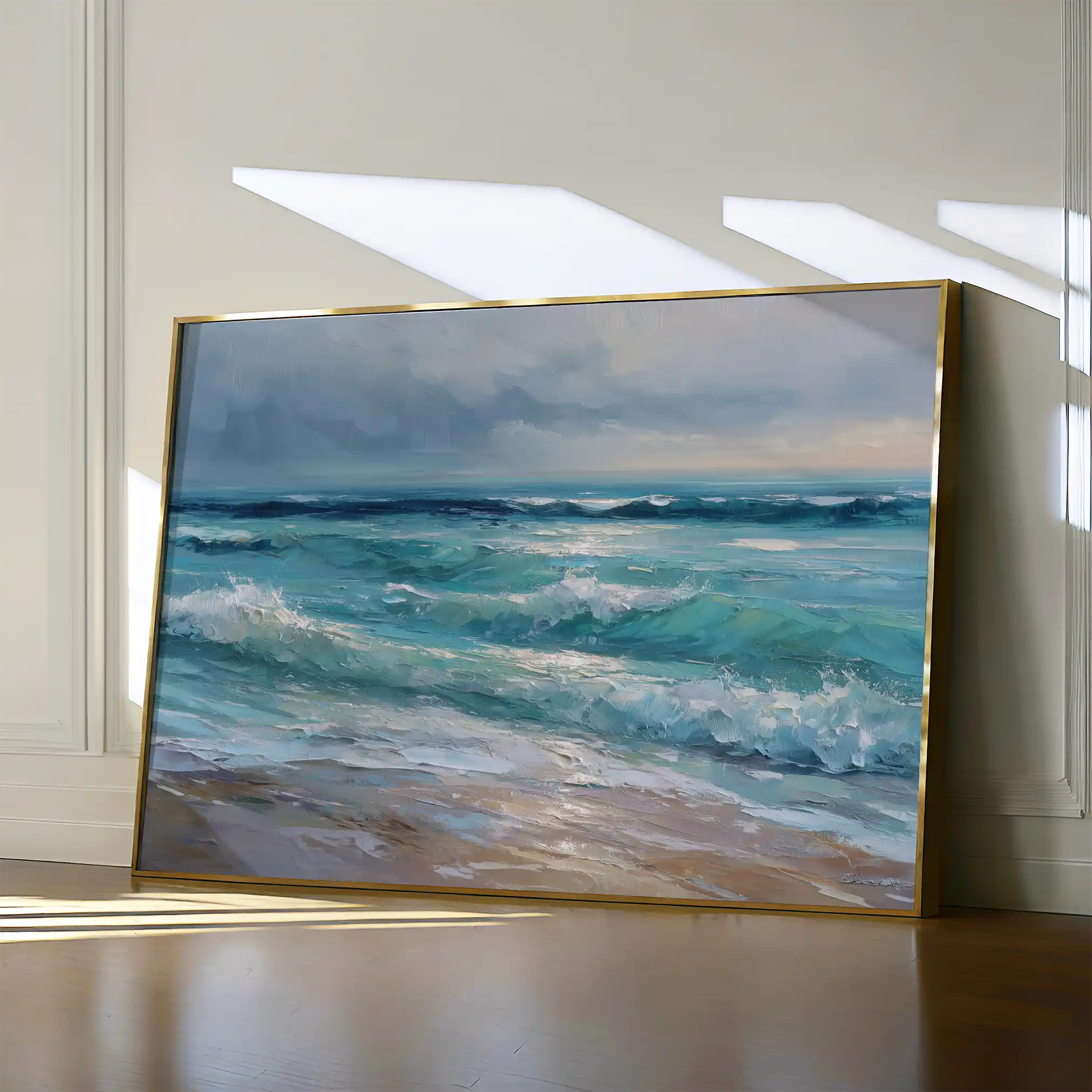 Abstract 1709 Canvas Art 60 x 40 cm / Stretched on hidden frame