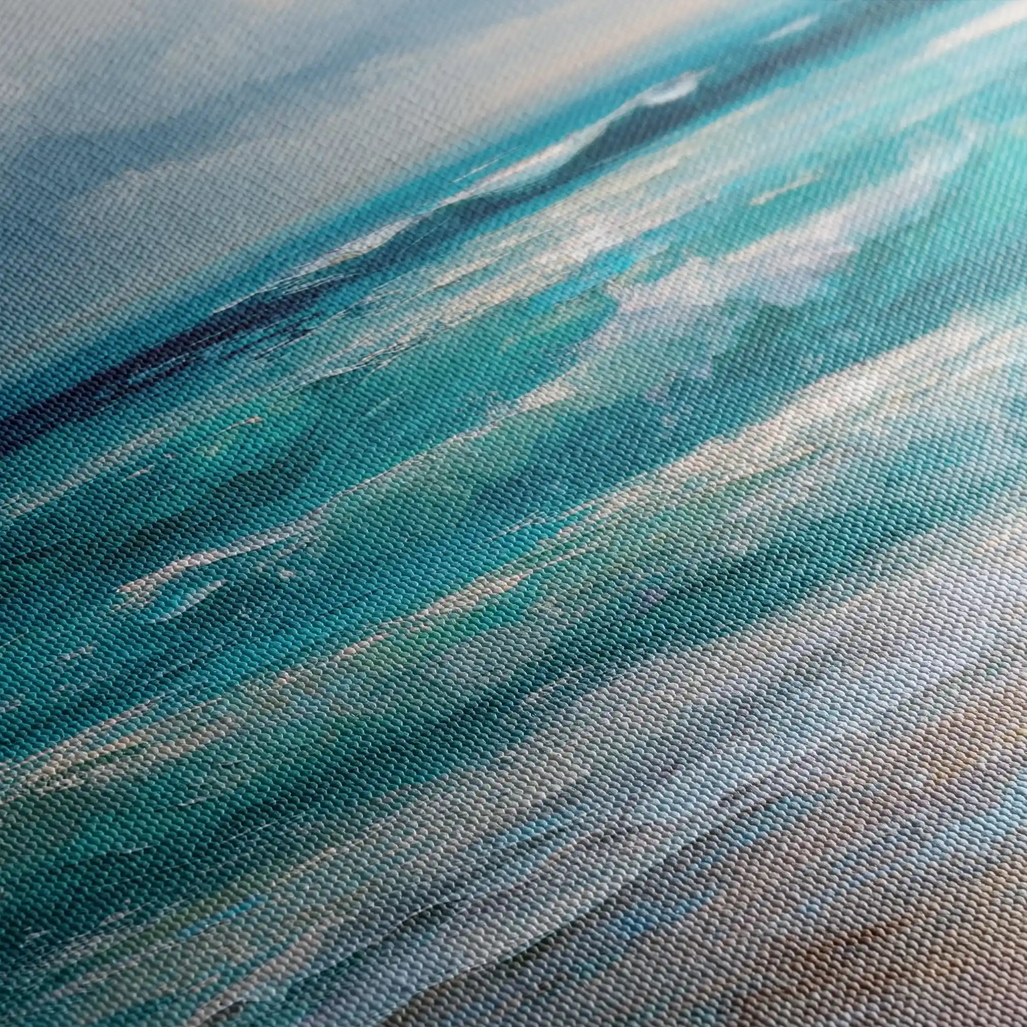 Abstract 1709 Canvas Art 60 x 40 cm / Stretched on hidden frame