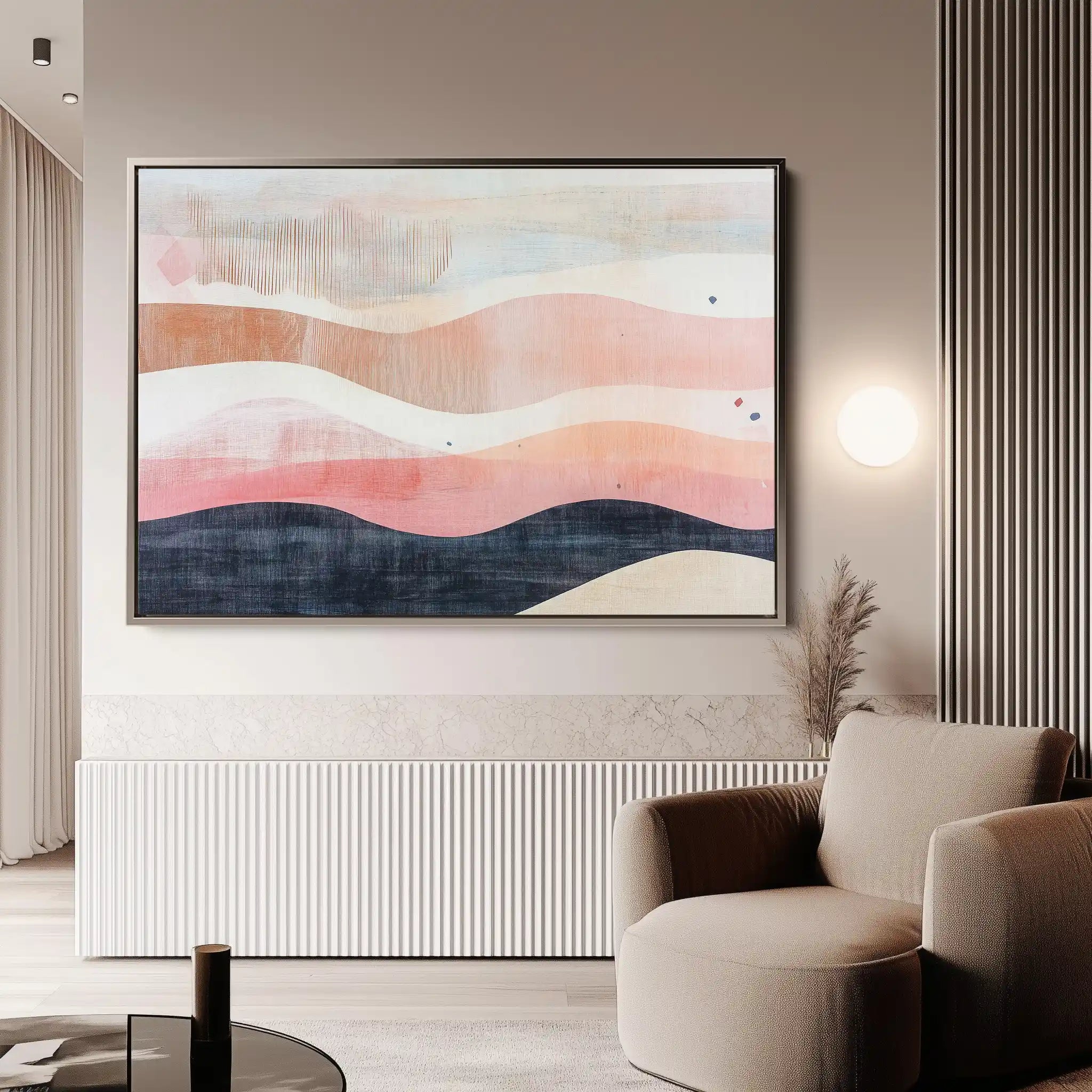 Boho 171 Canvas Art 90 x 60 cm / Stretched on hidden frame