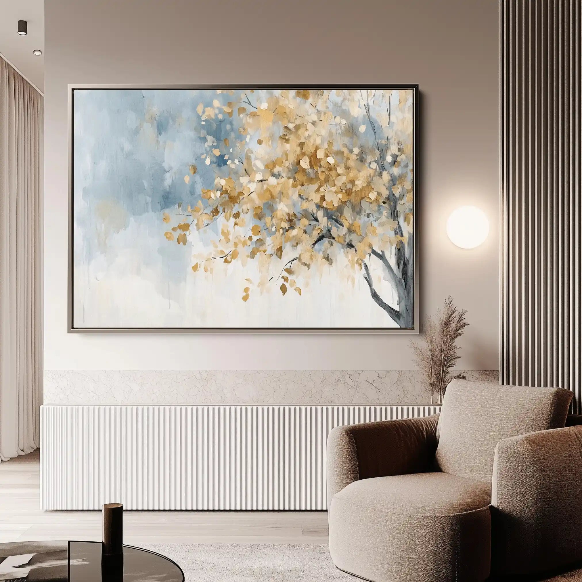 Landscape 171 Canvas Art 90 x 60 cm / Stretched on hidden frame
