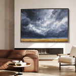Abstract 1711 Canvas Art 60 x 40 cm / Stretched on hidden frame