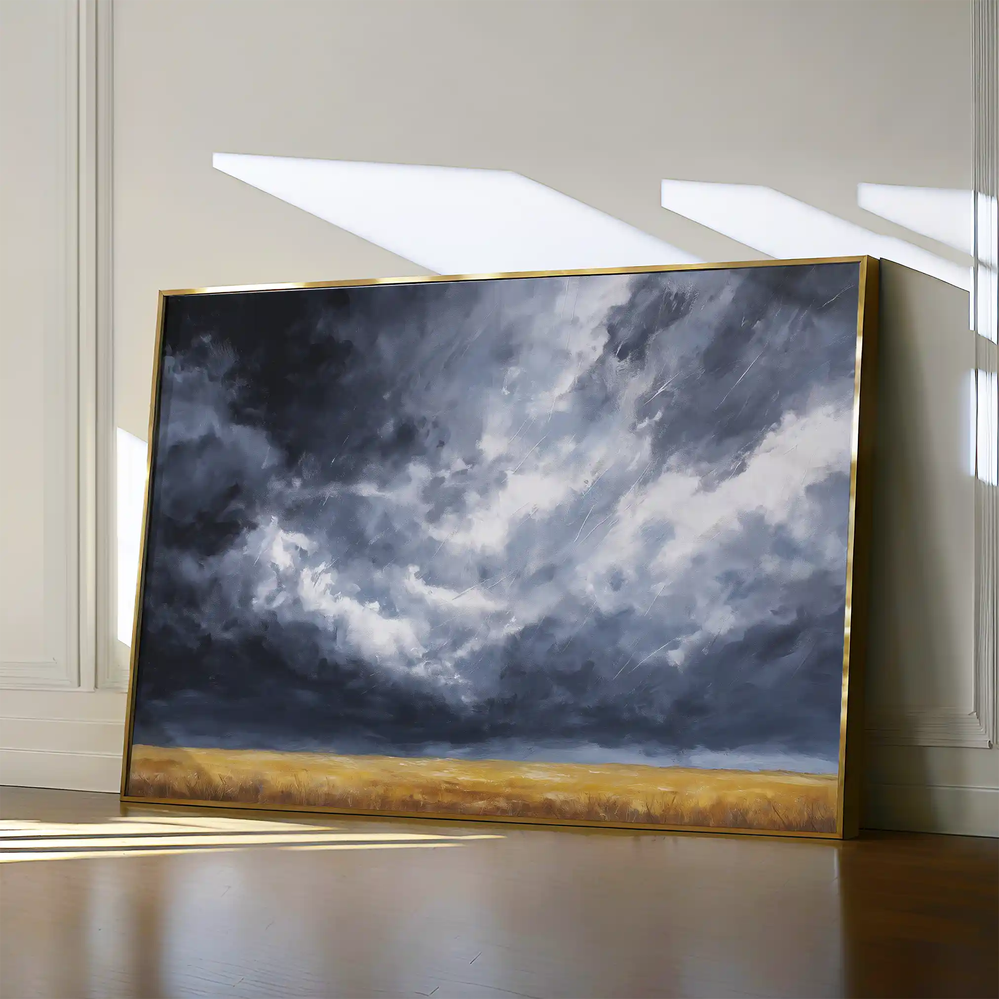 Abstract 1711 Canvas Art 60 x 40 cm / Stretched on hidden frame