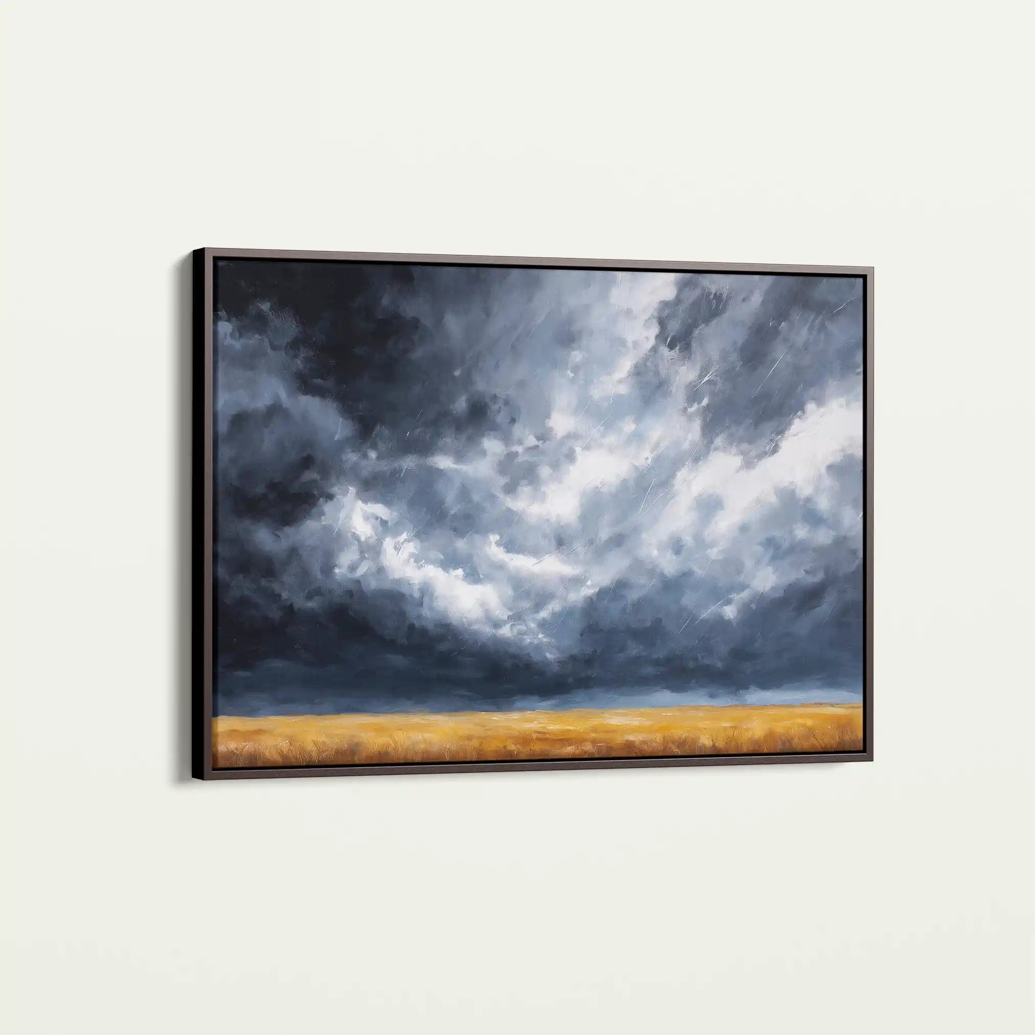 Abstract 1711 Canvas Art 60 x 40 cm / Stretched on hidden frame