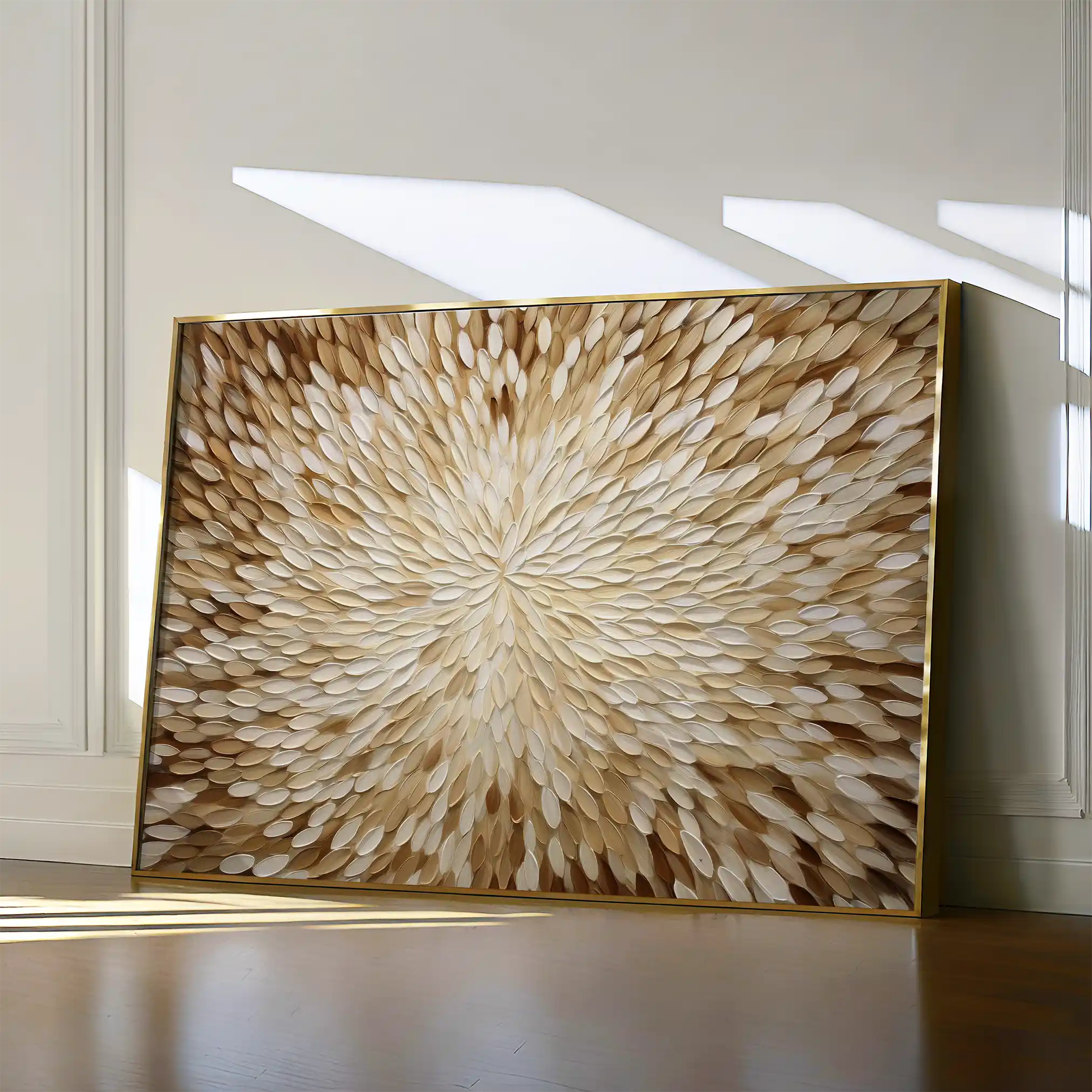 Abstract 1714 Canvas Art 60 x 40 cm / Stretched on hidden frame