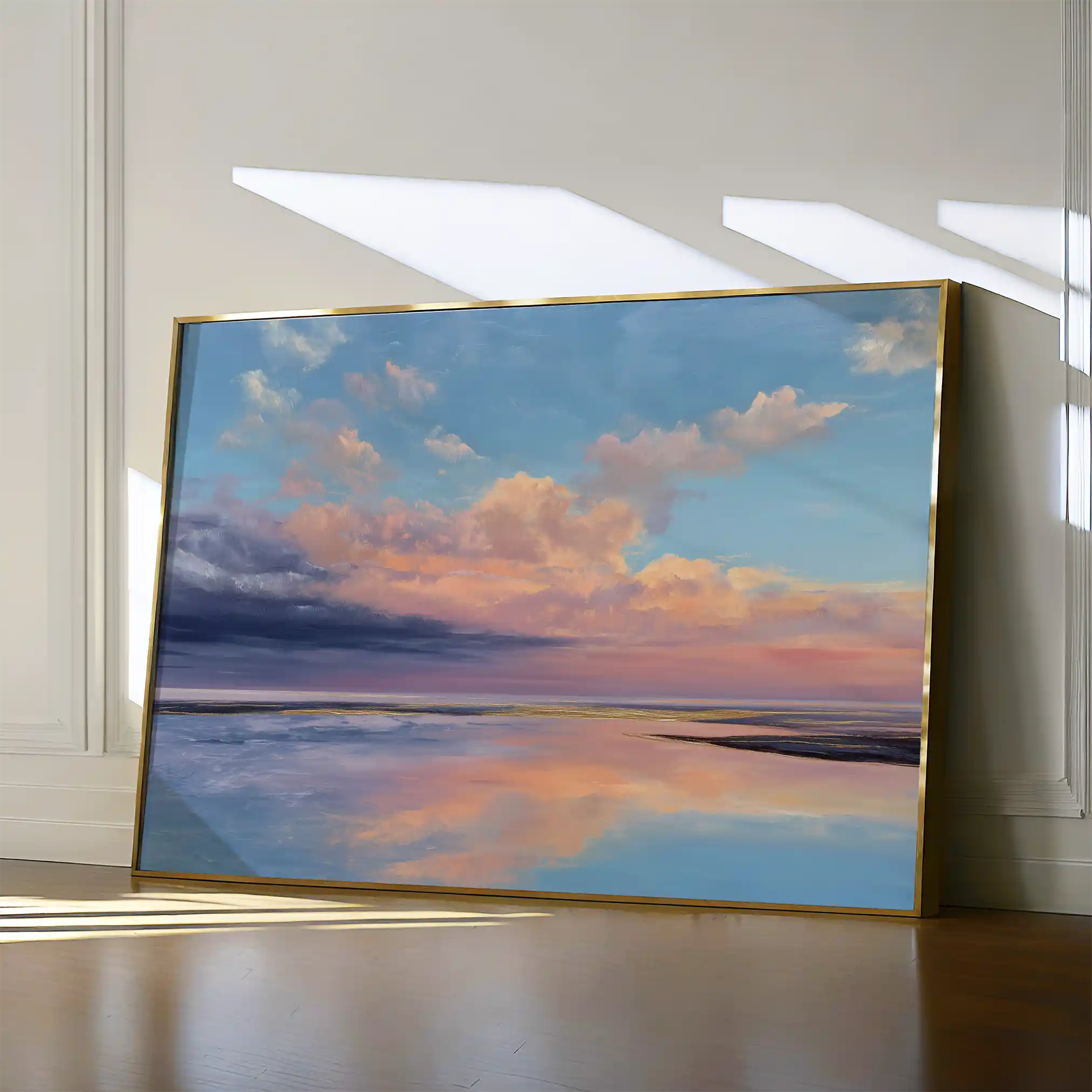 Abstract 1716 Canvas Art 60 x 40 cm / Stretched on hidden frame