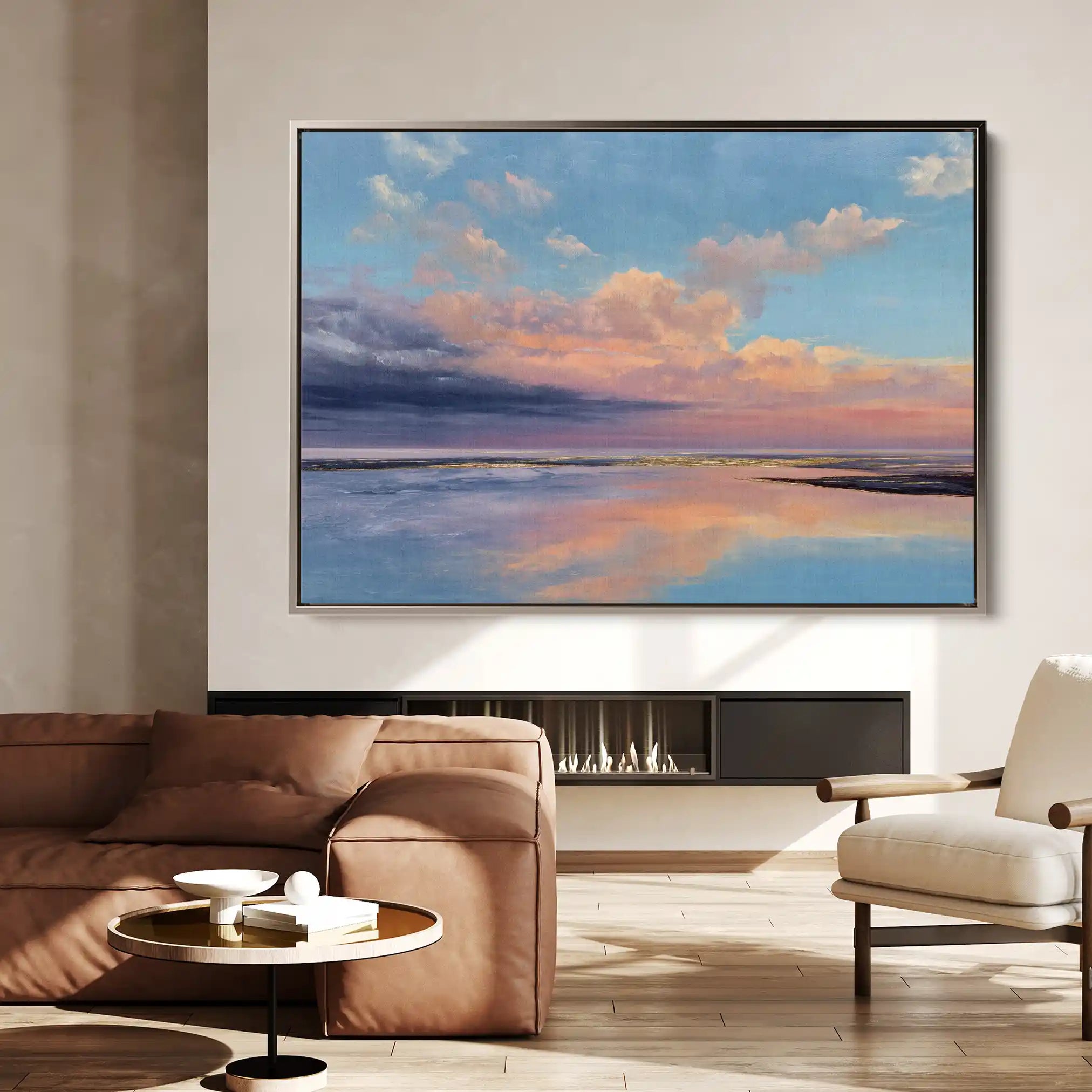 Abstract 1716 Canvas Art 60 x 40 cm / Stretched on hidden frame
