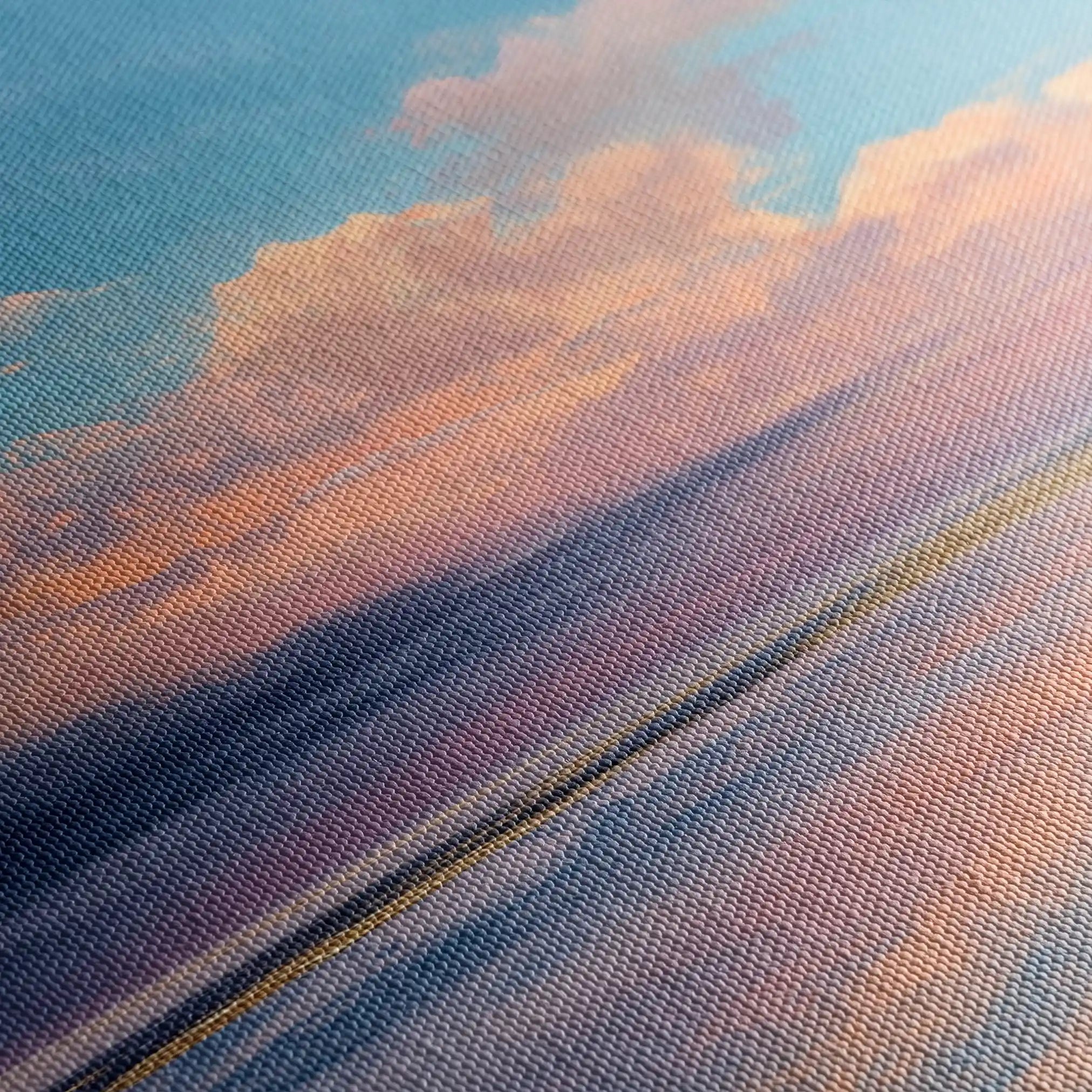 Abstract 1716 Canvas Art 60 x 40 cm / Stretched on hidden frame