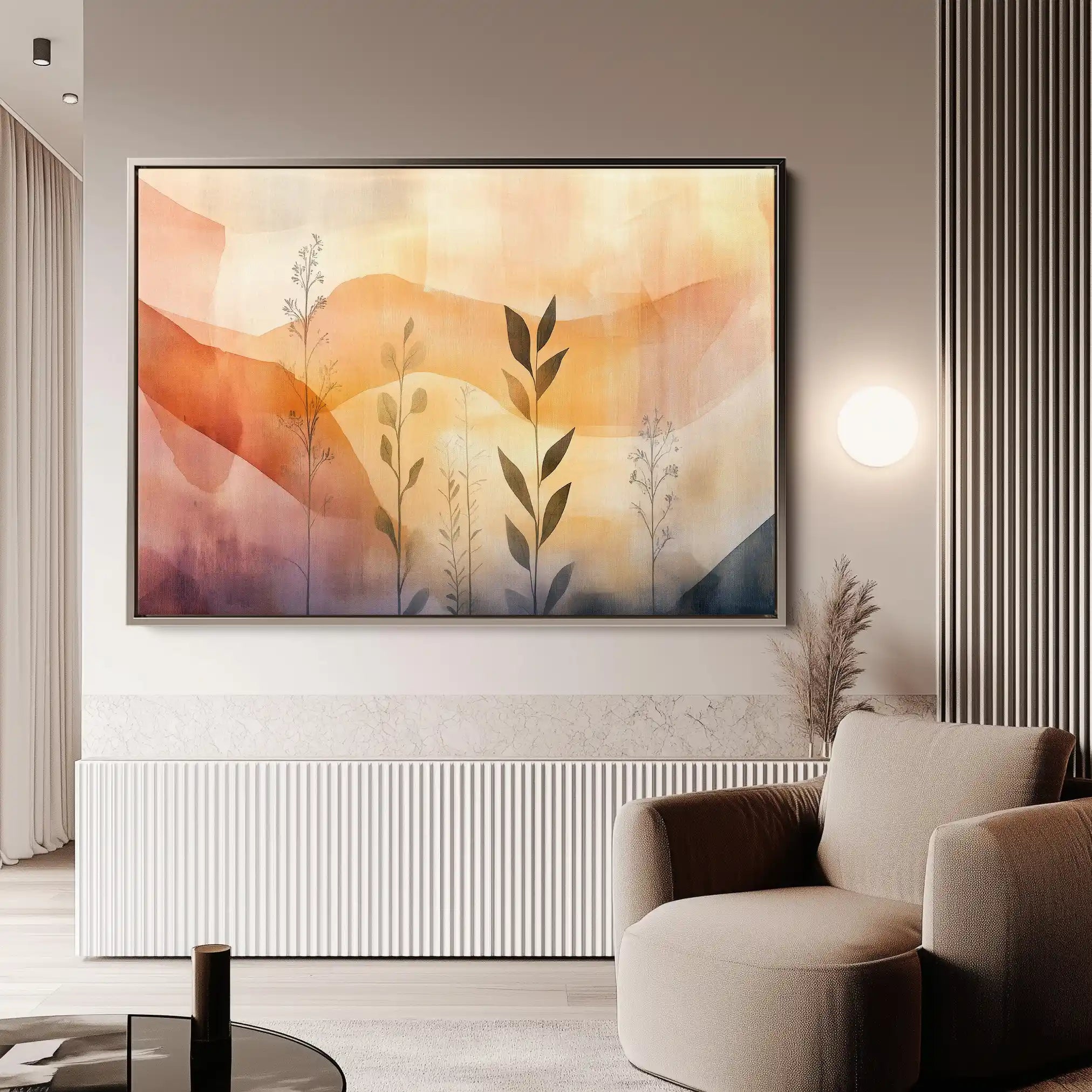 Boho 172 Canvas Art 90 x 60 cm / Stretched on hidden frame