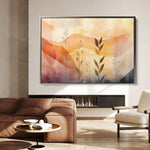 Boho 172 Canvas Art 90 x 60 cm / Stretched on hidden frame
