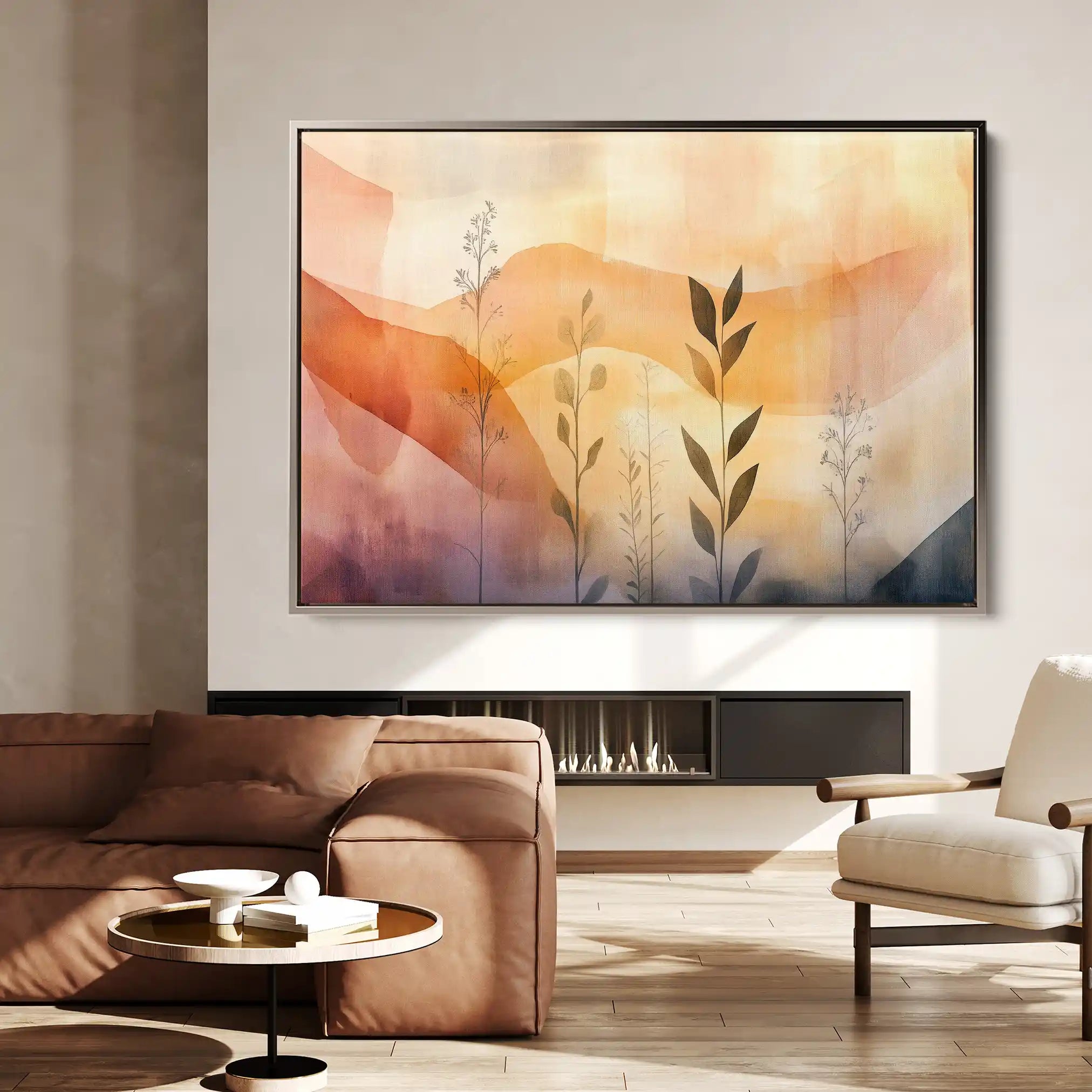 Boho 172 Canvas Art 90 x 60 cm / Stretched on hidden frame