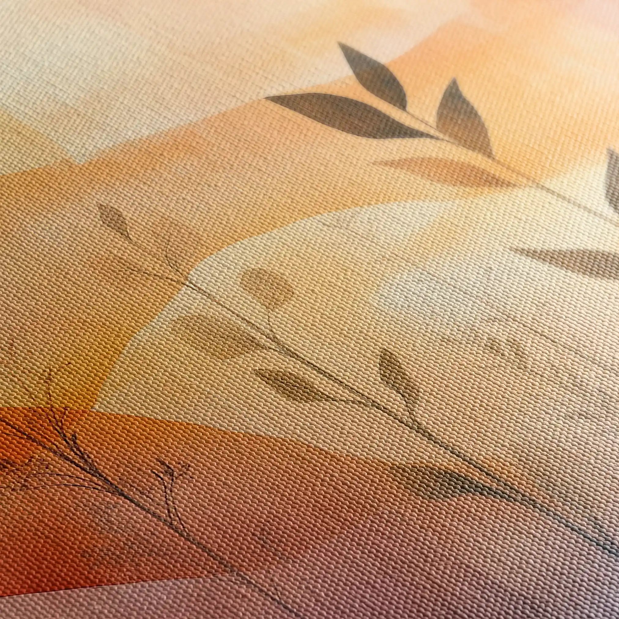 Boho 172 Canvas Art 90 x 60 cm / Stretched on hidden frame