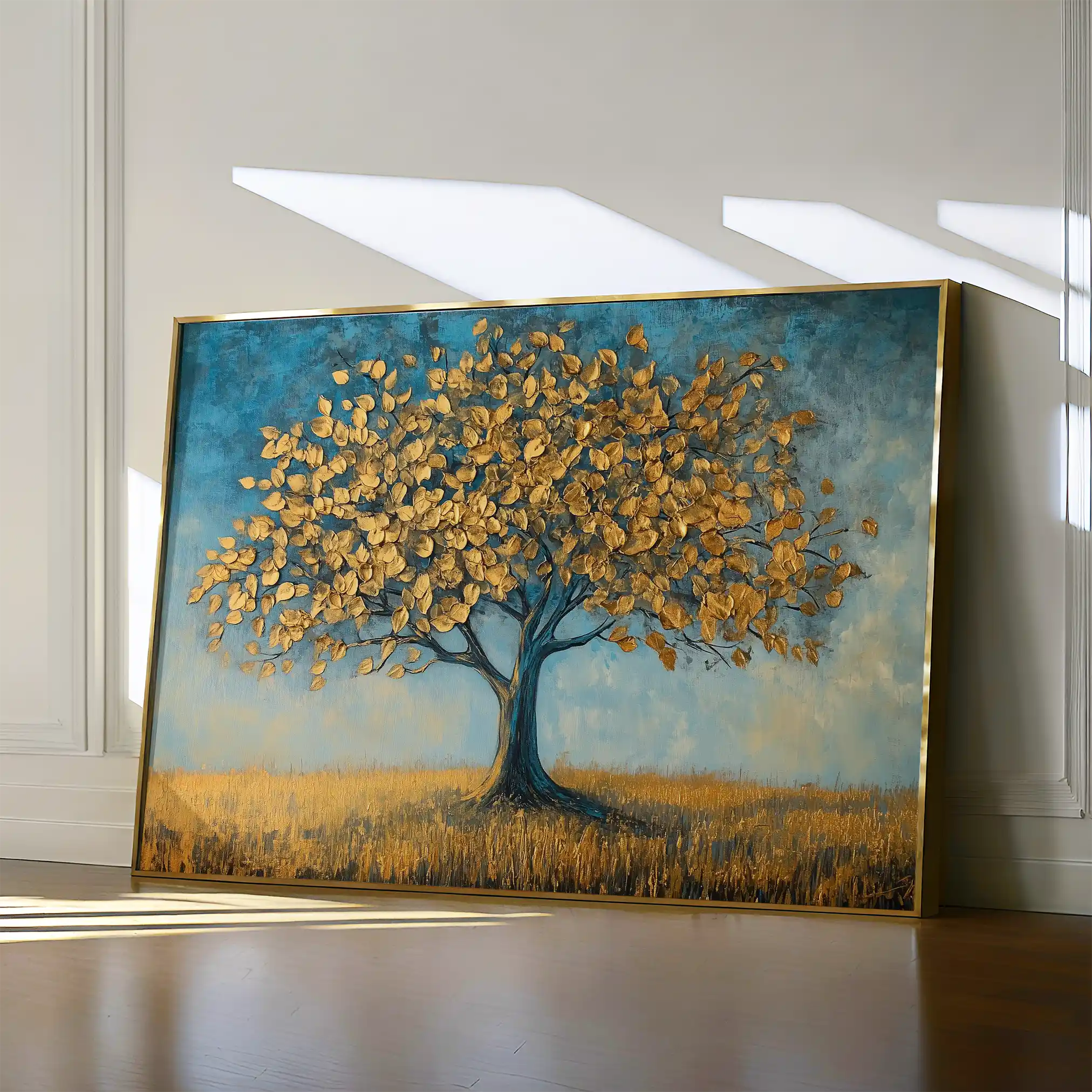 Landscape 172 Canvas Art 90 x 60 cm / Stretched on hidden frame