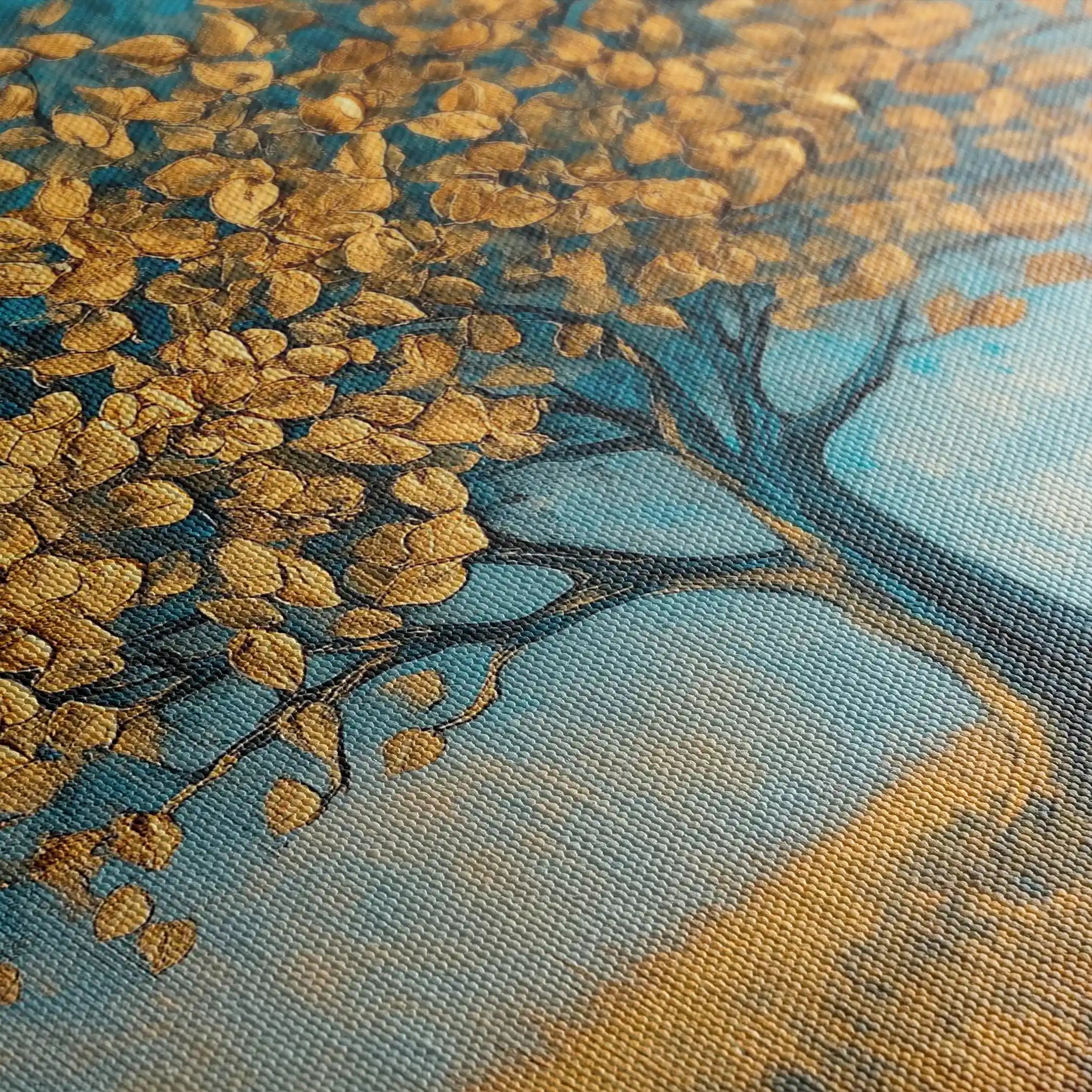 Landscape 172 Canvas Art 90 x 60 cm / Stretched on hidden frame