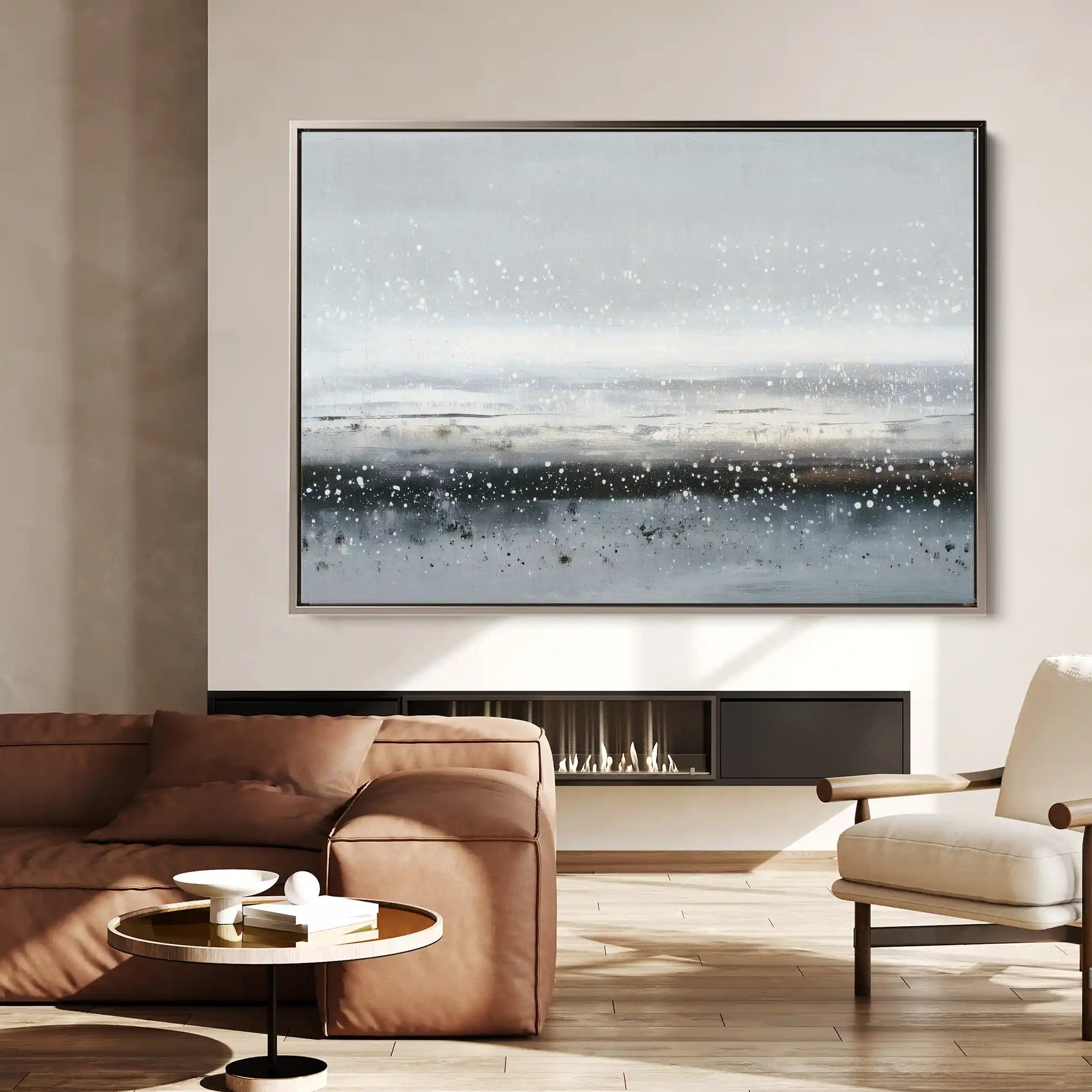 Abstract 1721 Canvas Art 60 x 40 cm / Stretched on hidden frame