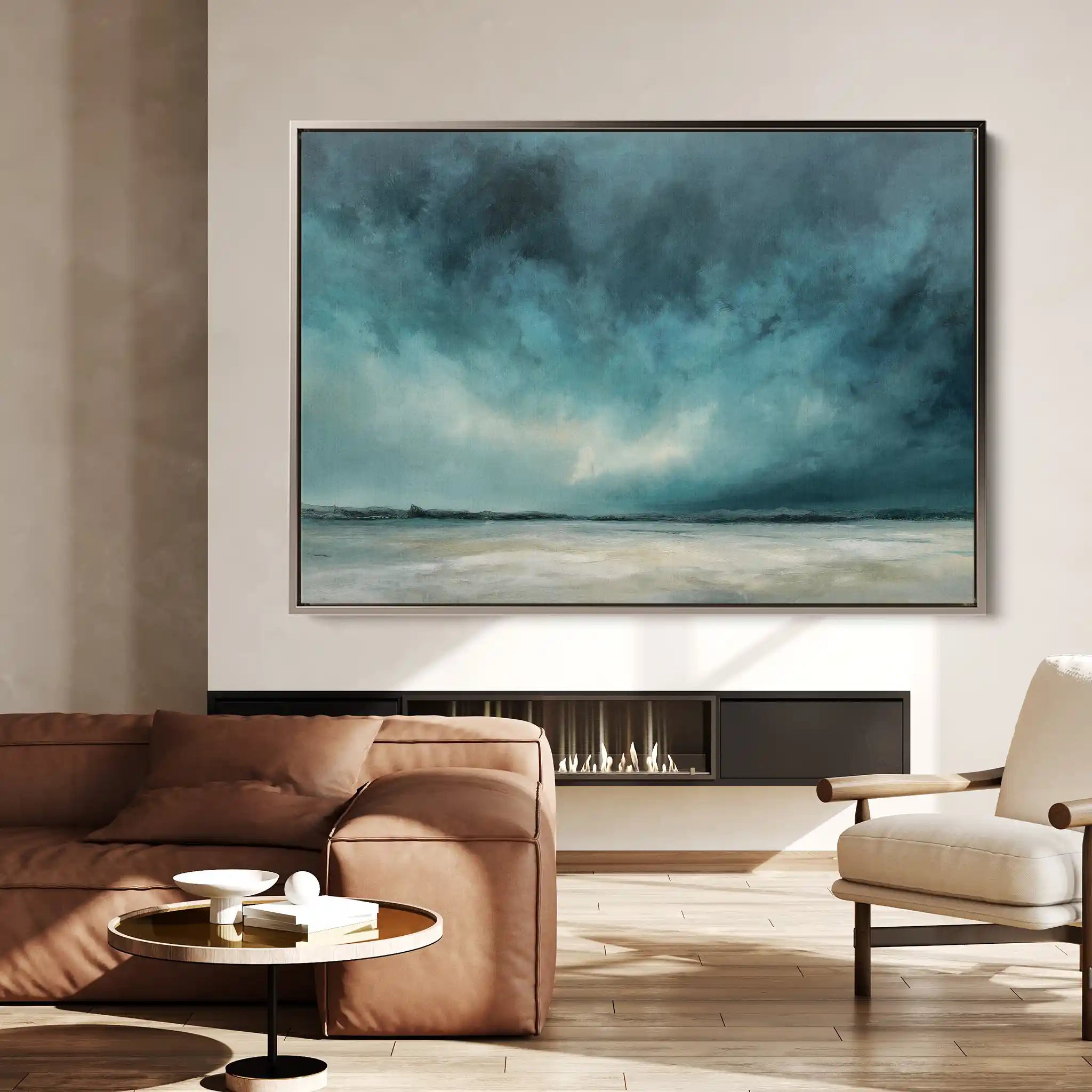Abstract 1723 Canvas Art 60 x 40 cm / Stretched on hidden frame