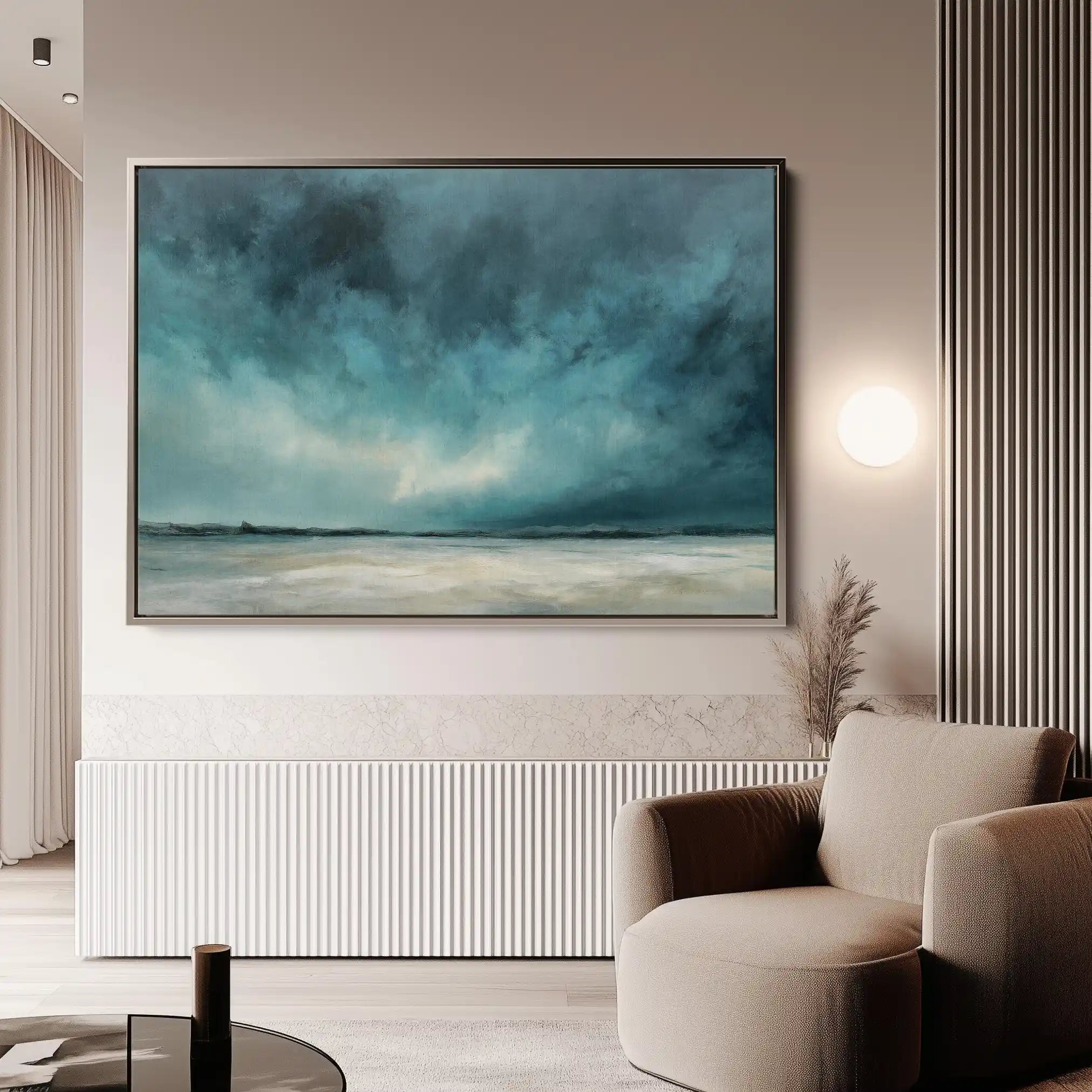 Abstract 1723 Canvas Art 60 x 40 cm / Stretched on hidden frame