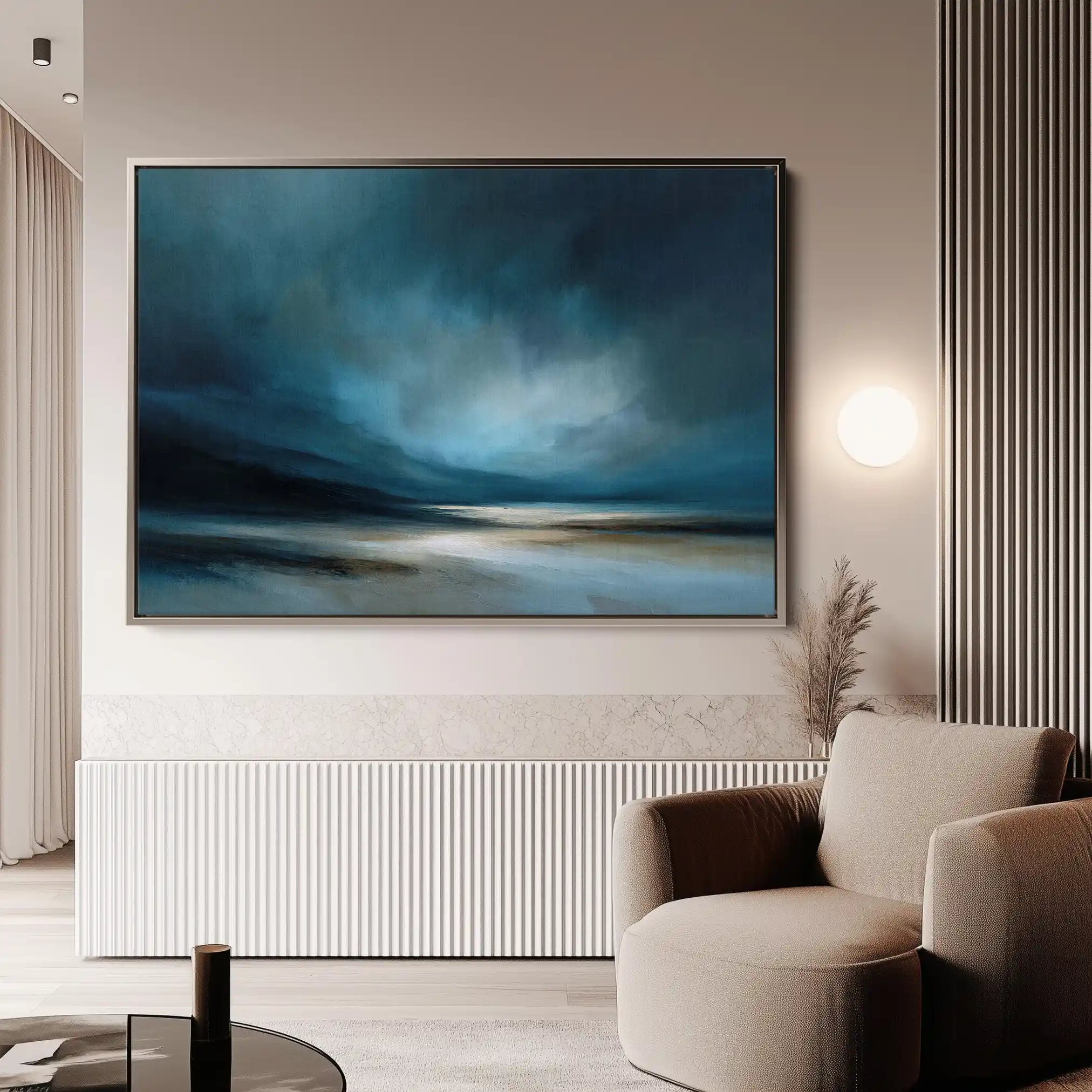 Abstract 1725 Canvas Art 60 x 40 cm / Stretched on hidden frame