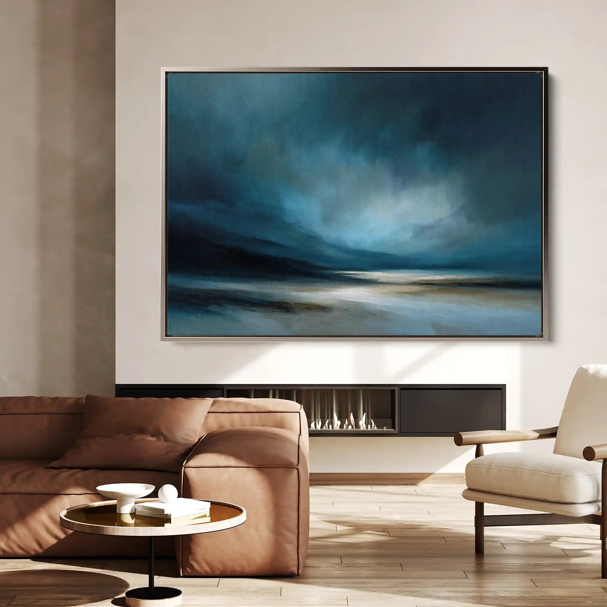 Abstract 1725 Canvas Art 60 x 40 cm / Stretched on hidden frame