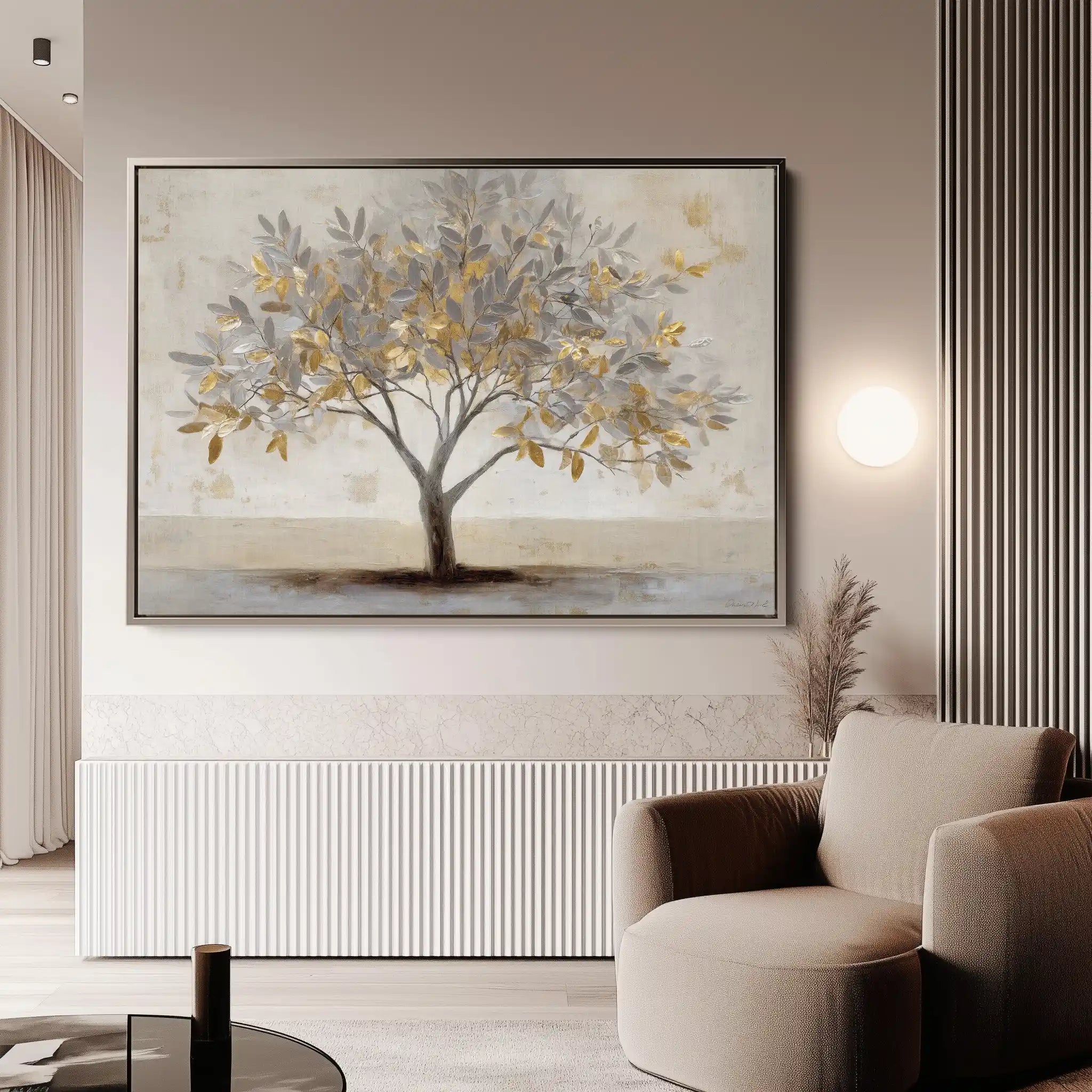 Abstract 1727 Canvas Art 60 x 40 cm / Stretched on hidden frame