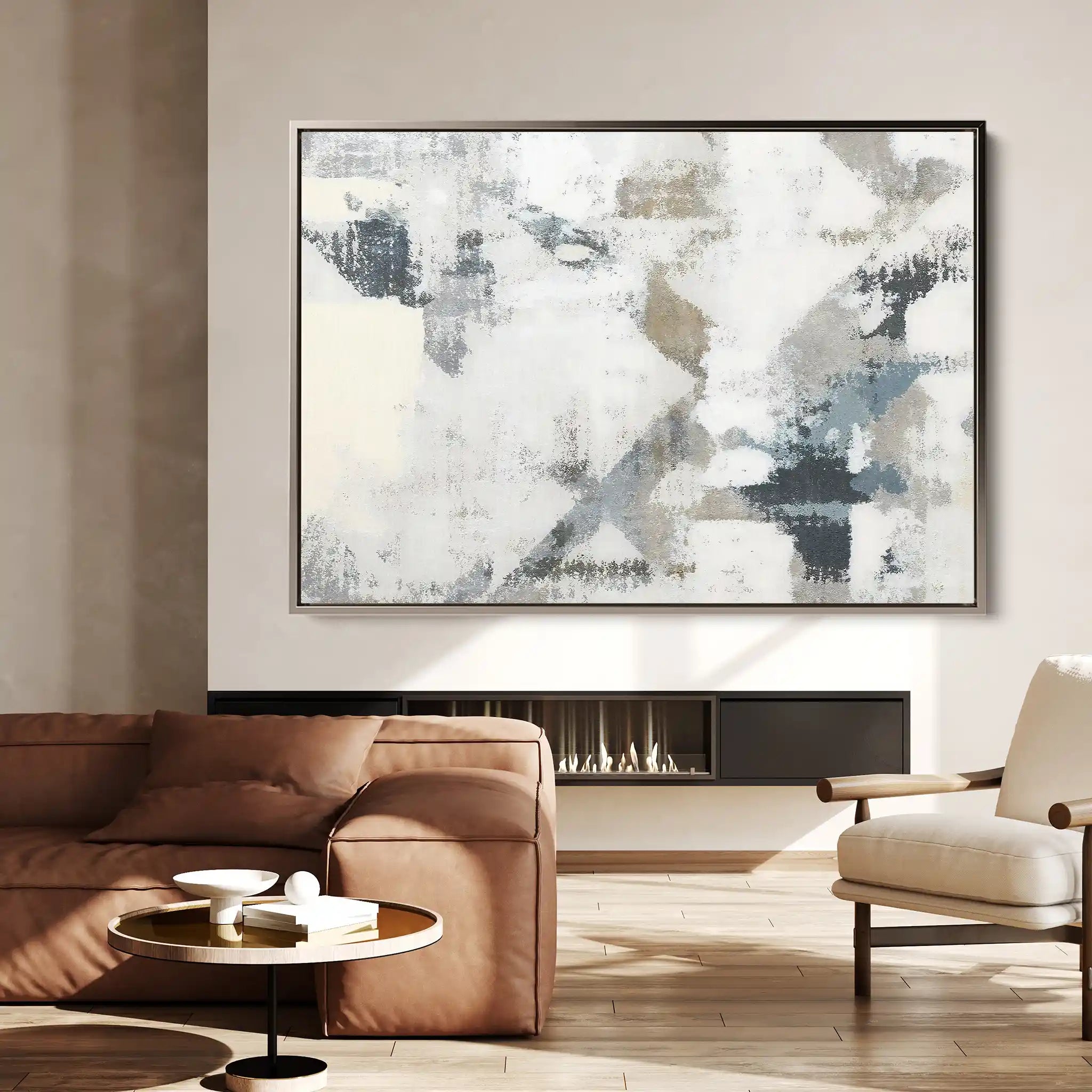 Abstract 173 Canvas Art 60 x 40 cm / Stretched on hidden frame