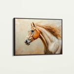 Horses 173 Canvas Art 90 x 60 cm / Stretched on hidden frame