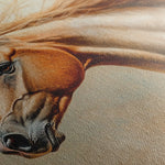 Horses 173 Canvas Art 90 x 60 cm / Stretched on hidden frame