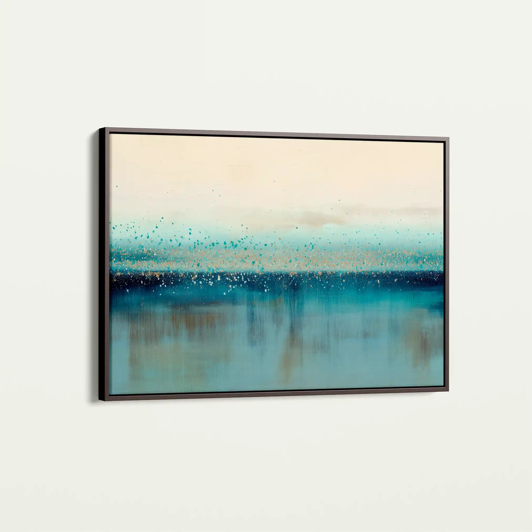 Abstract 1730 Canvas Art 60 x 40 cm / Stretched on hidden frame