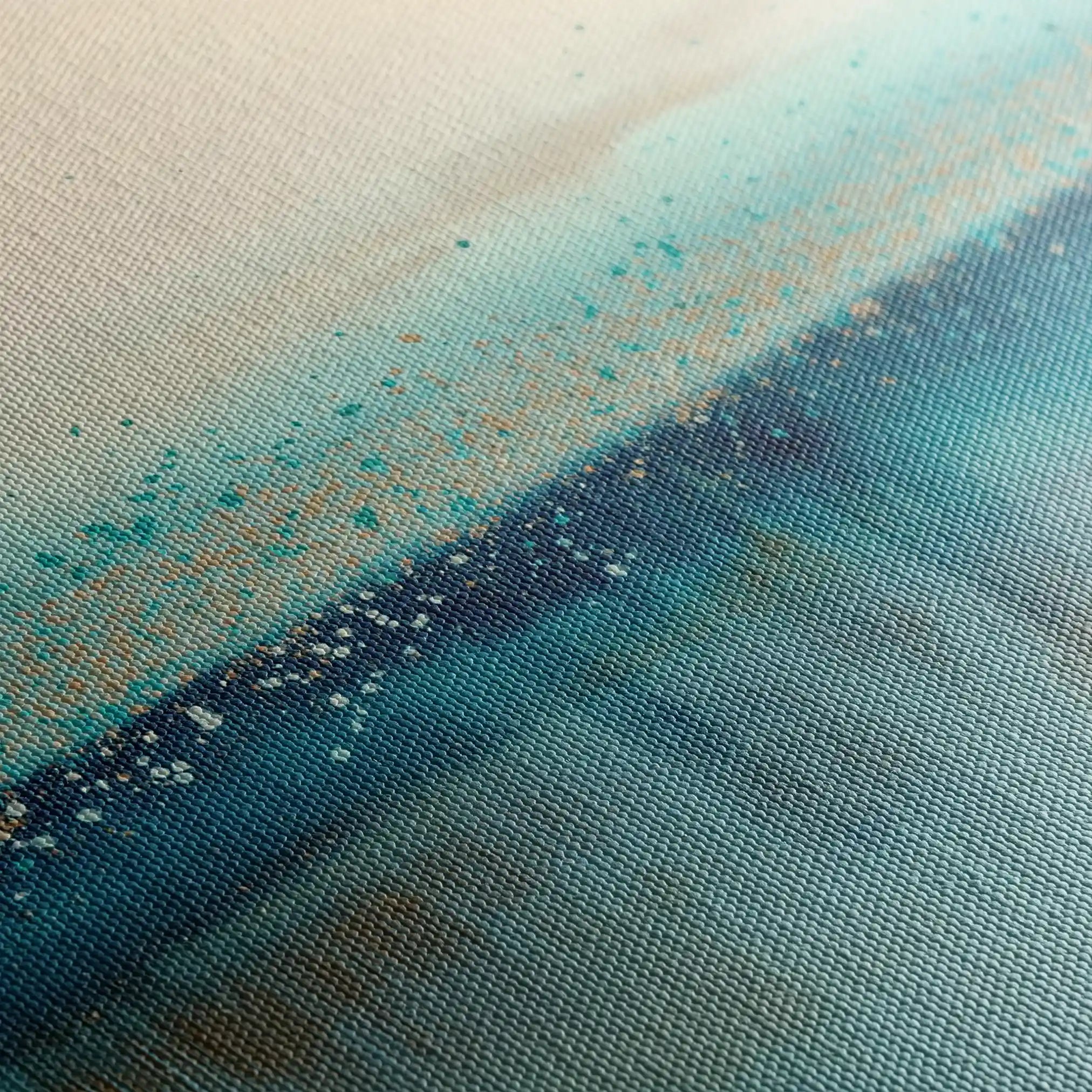 Abstract 1730 Canvas Art 60 x 40 cm / Stretched on hidden frame