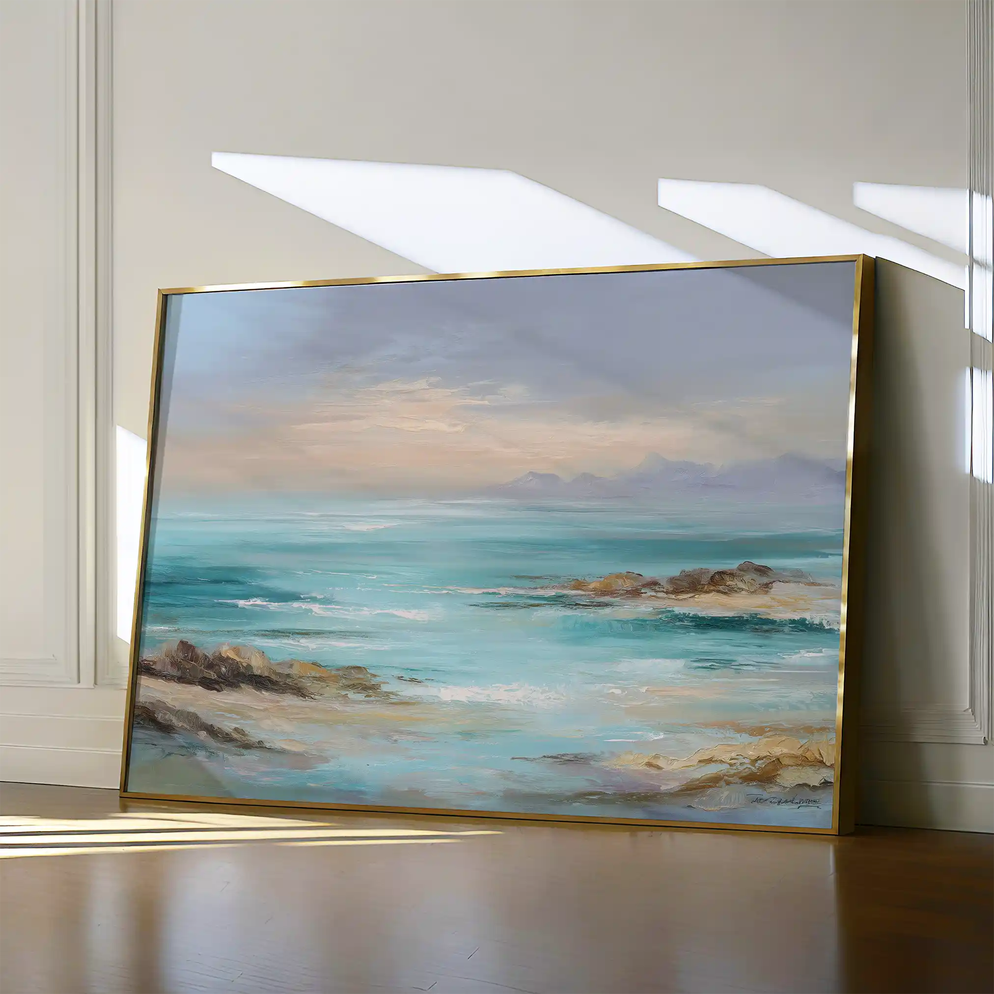 Abstract 1731 Canvas Art 60 x 40 cm / Stretched on hidden frame