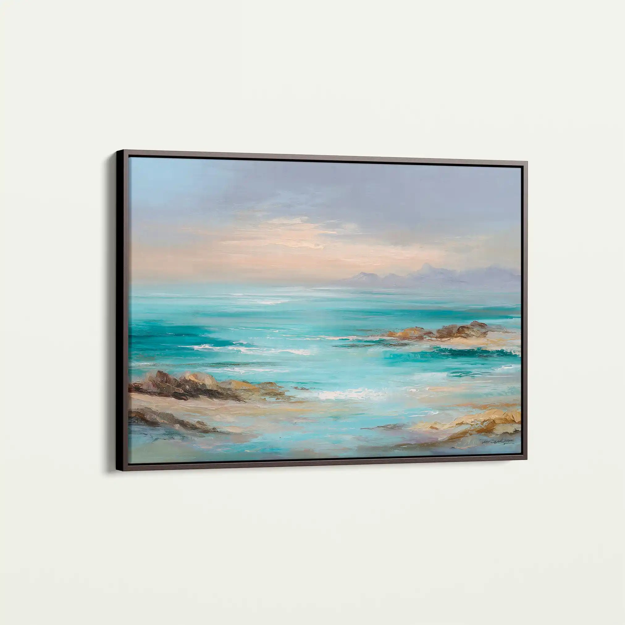 Abstract 1731 Canvas Art 60 x 40 cm / Stretched on hidden frame