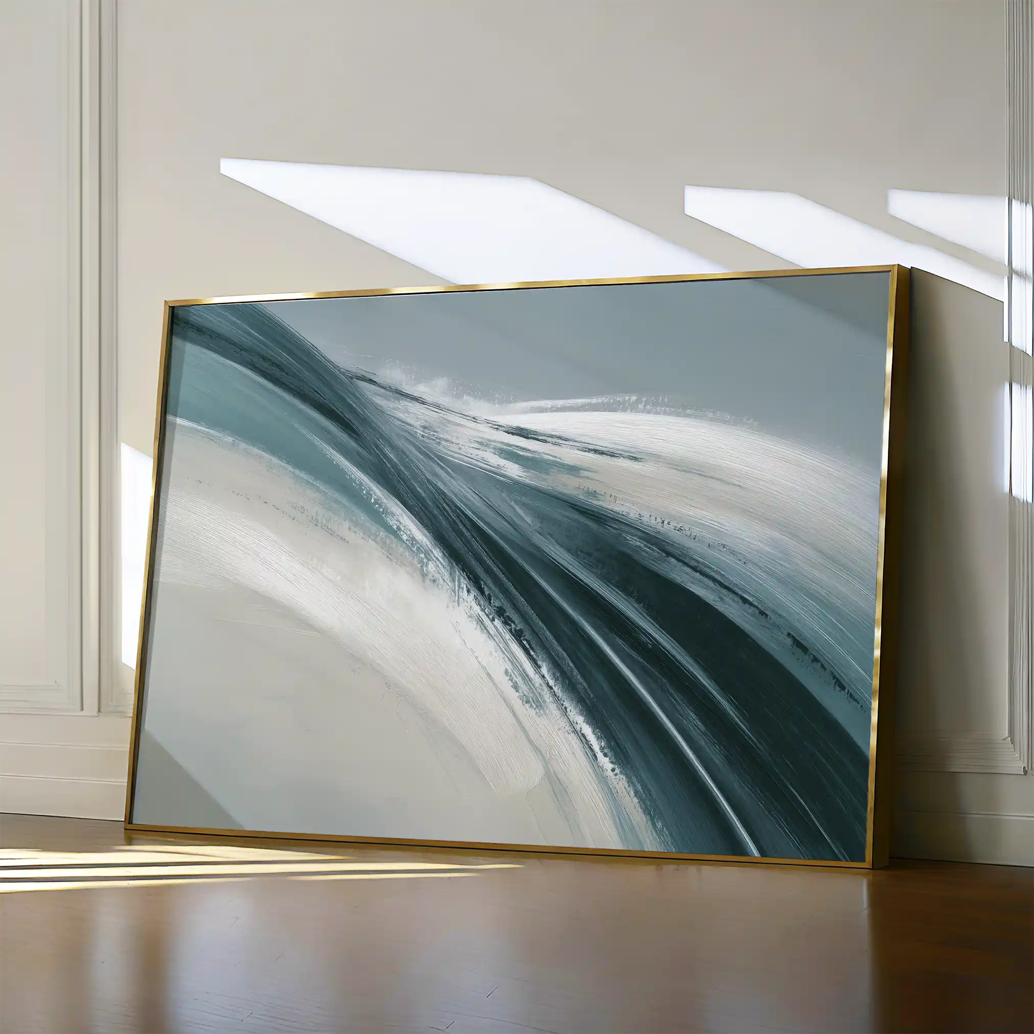 Abstract 1735 Canvas Art 60 x 40 cm / Stretched on hidden frame