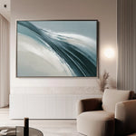 Abstract 1735 Canvas Art 60 x 40 cm / Stretched on hidden frame