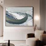 Abstract 1737 Canvas Art 60 x 40 cm / Stretched on hidden frame