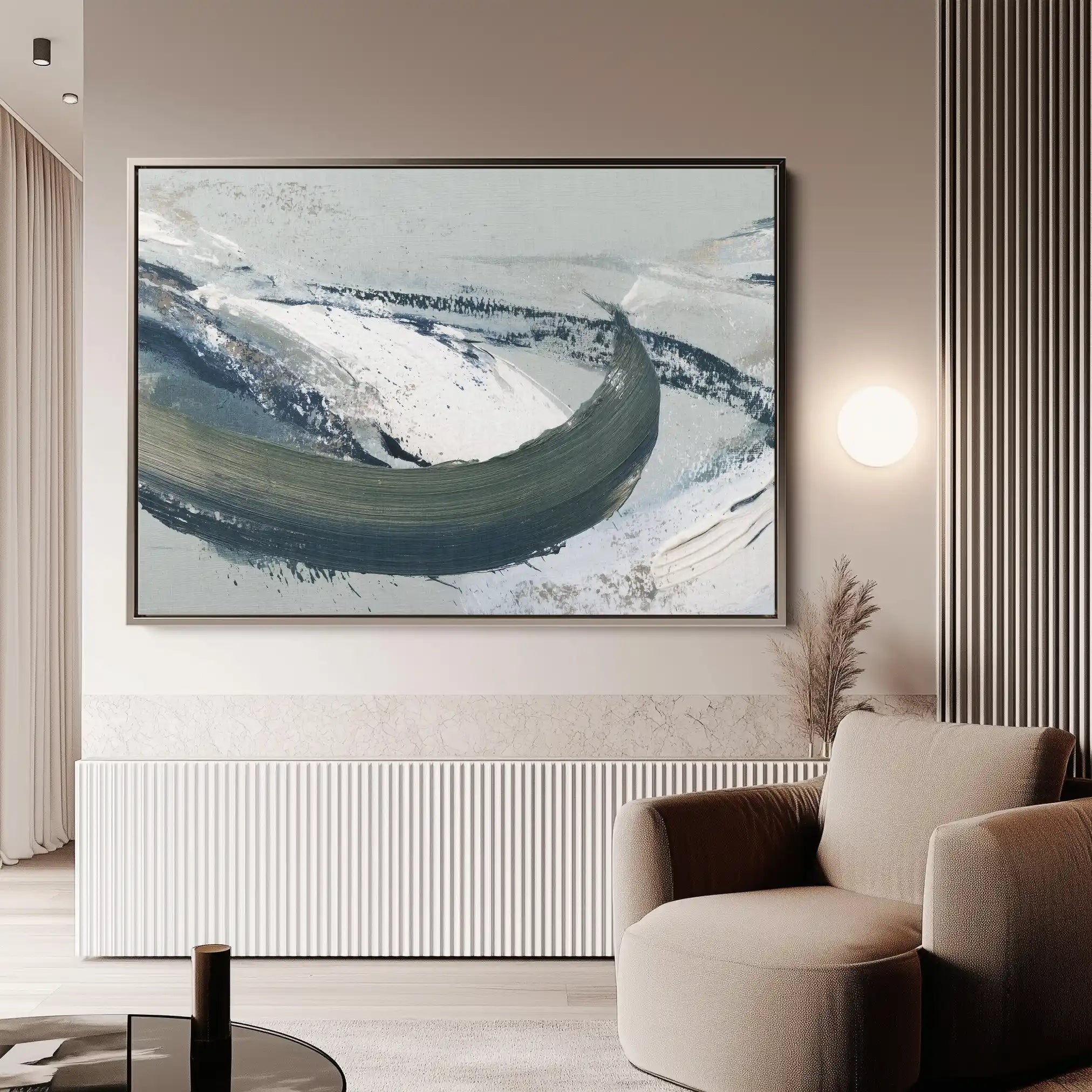 Abstract 1737 Canvas Art 60 x 40 cm / Stretched on hidden frame